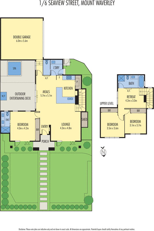 1/6 Seaview Street, Mount Waverley VIC 3149 - Floorplan