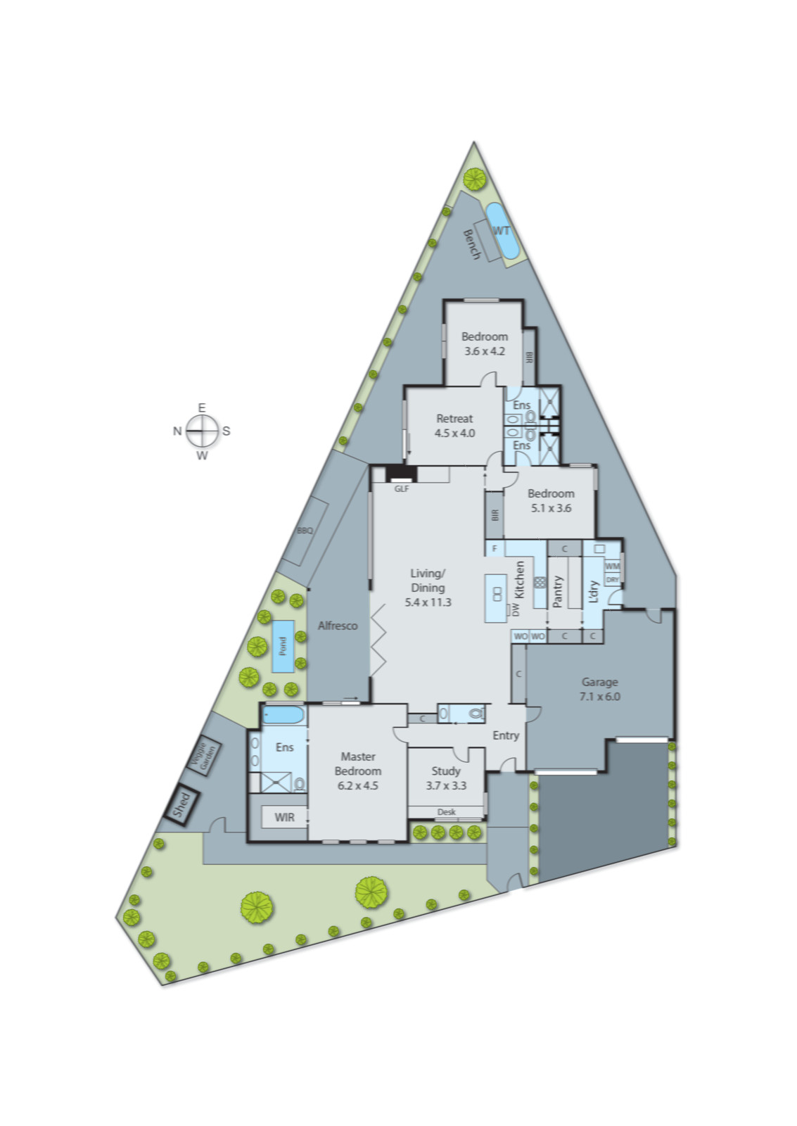 16 Second Street, Parkdale VIC 3195 - Floorplan