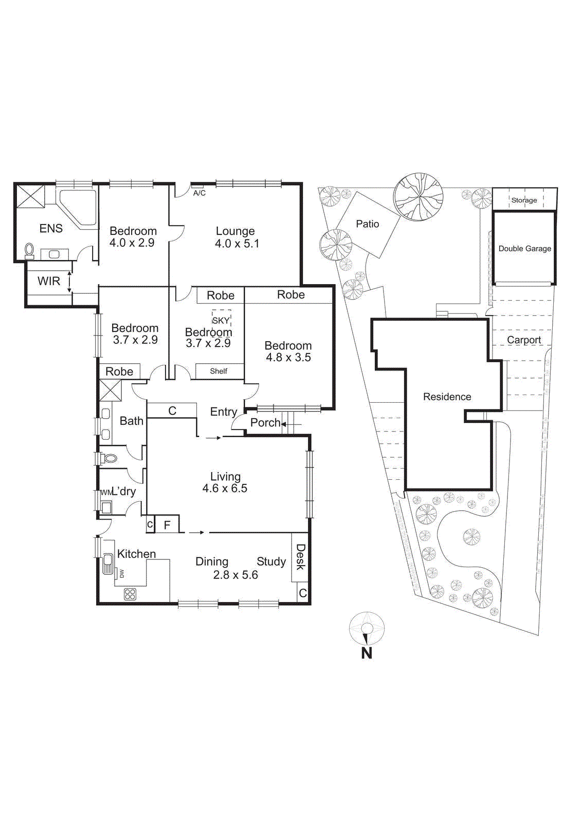 16 Sherlowe Court, Bentleigh East VIC 3165 - Floorplan