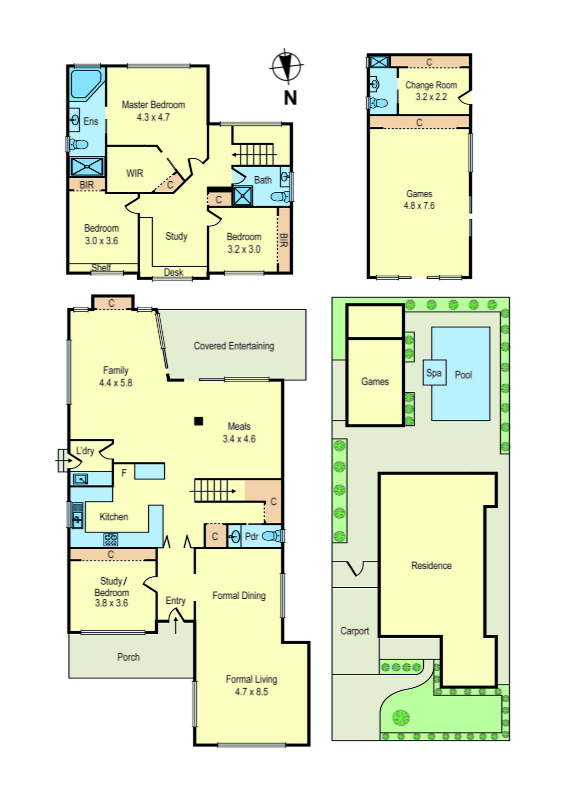 16 Sinclair Street, Cheltenham VIC 3192 - Floorplan