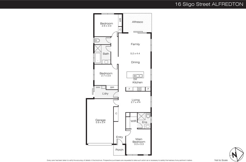 16 Sligo Street, ALFREDTON VIC 3350 - Floorplan