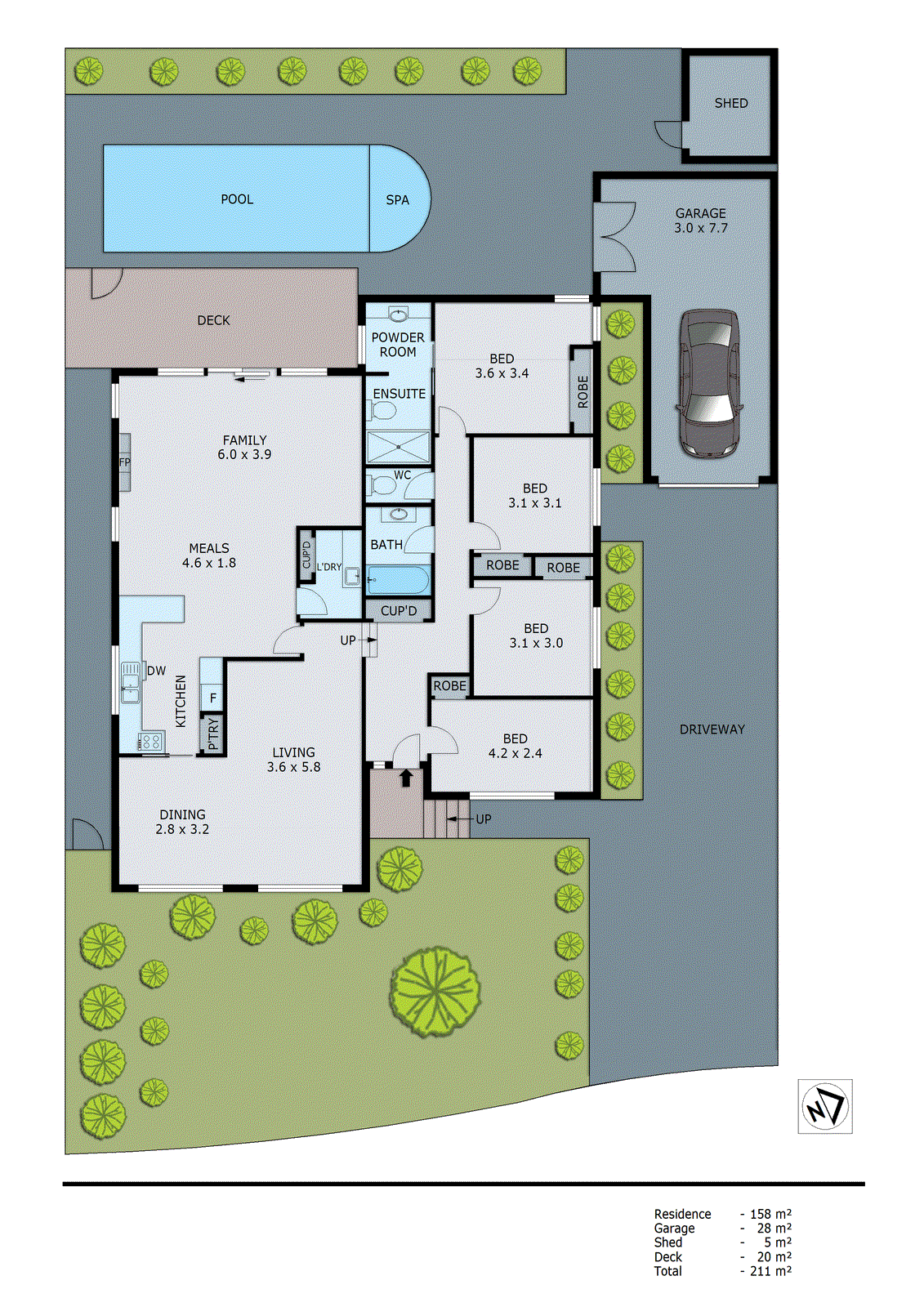 16 Toorak Drive, Dingley Village VIC 3172 - Floorplan