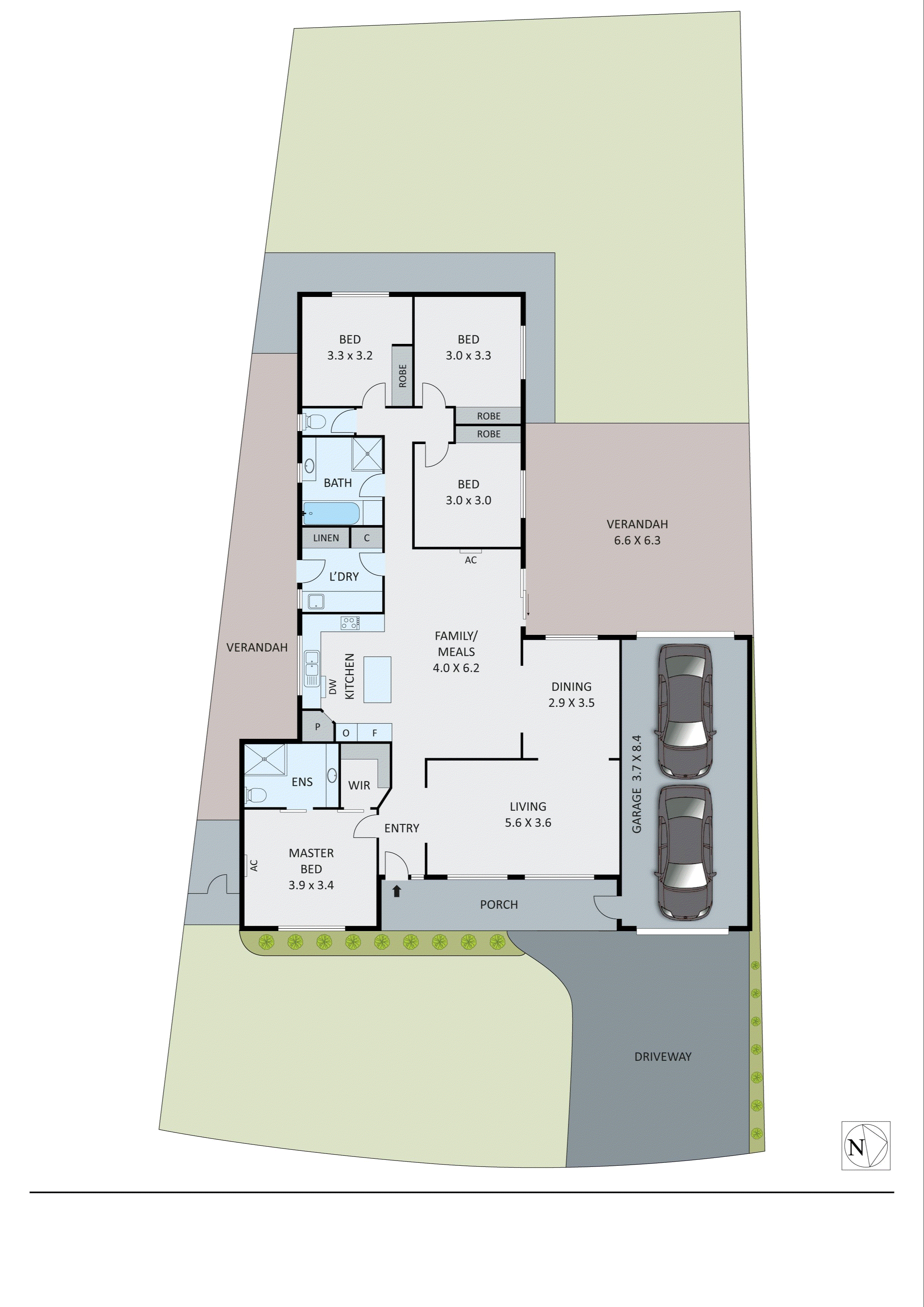 16 Trawalla Street, Aspendale Gardens VIC 3195 - Floorplan