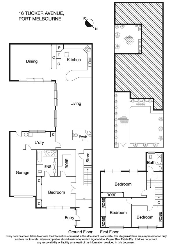 16 Tucker Avenue, PORT MELBOURNE VIC 3207 - Floorplan