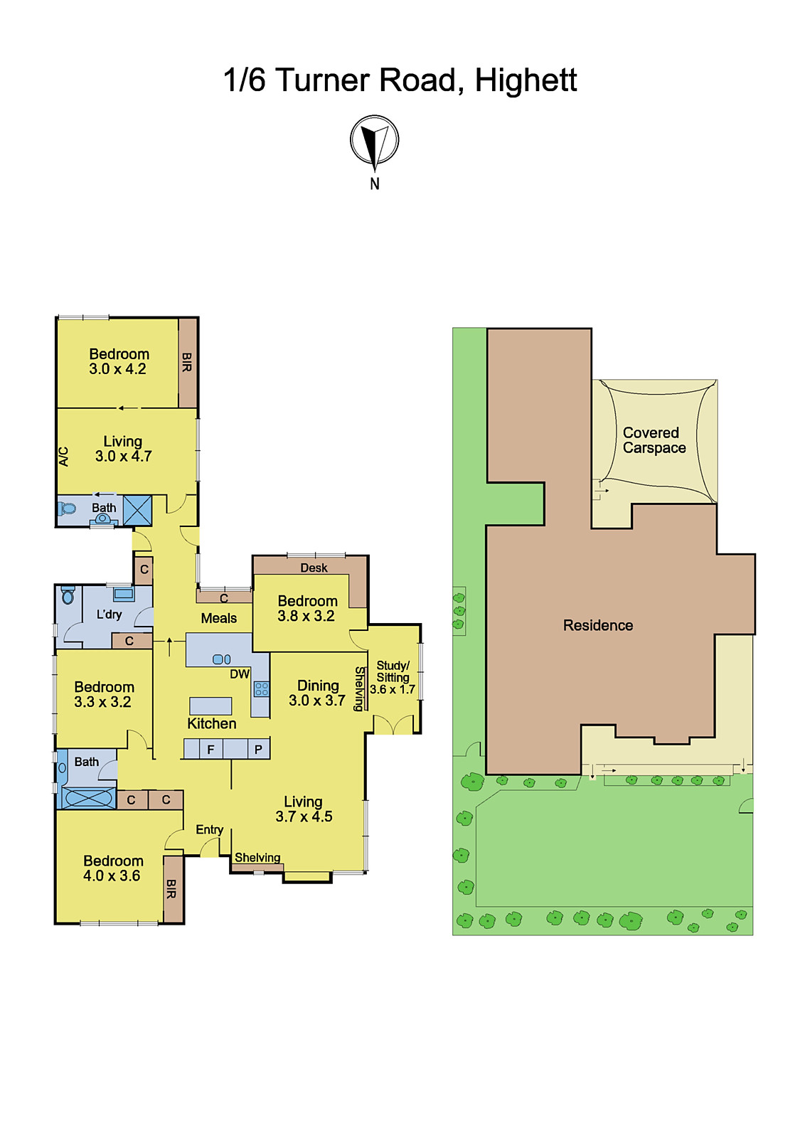 1/6 Turner Road, Highett VIC 3190 - Floorplan