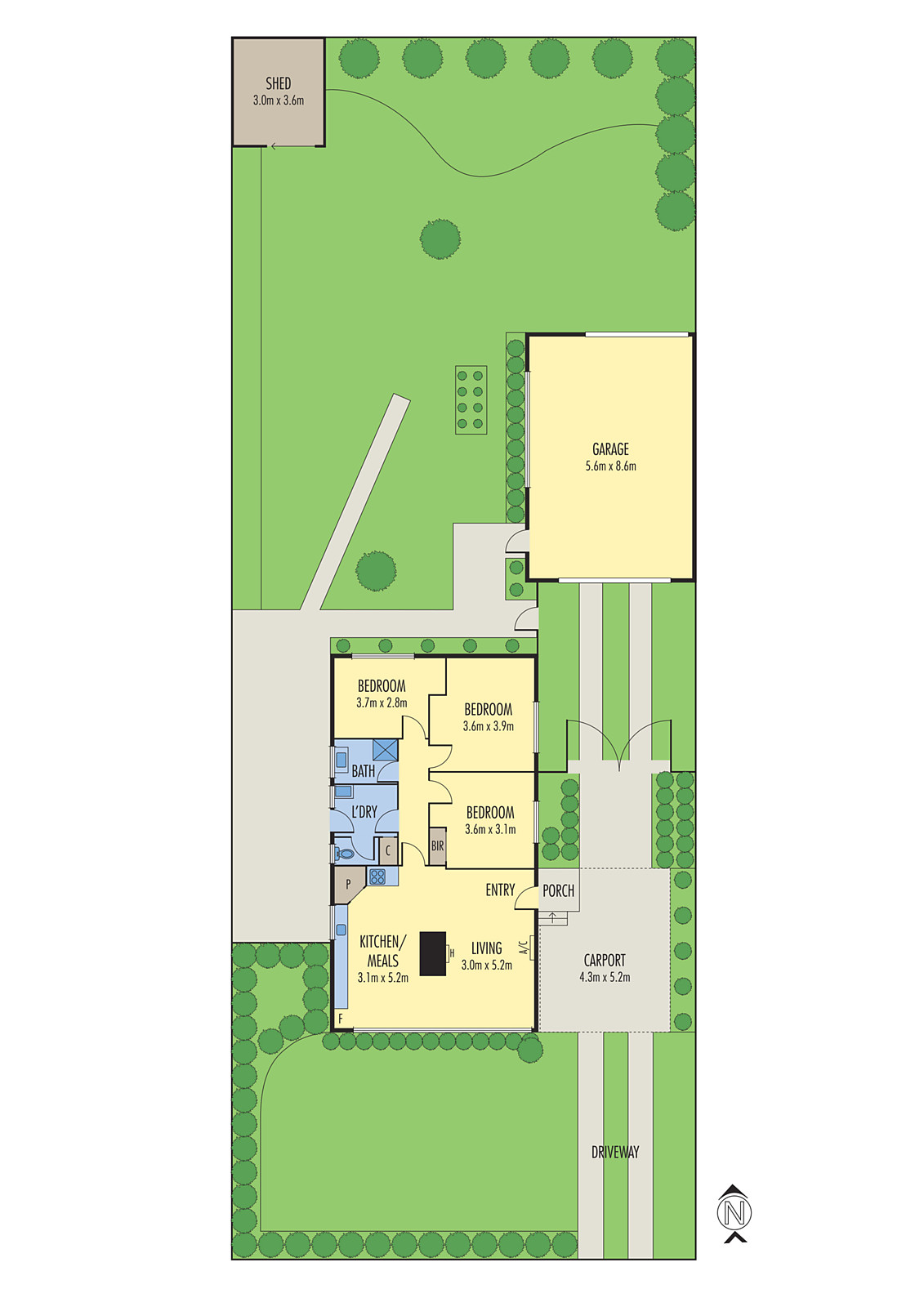 16 Vermont Avenue, Corio VIC 3214 - Floorplan