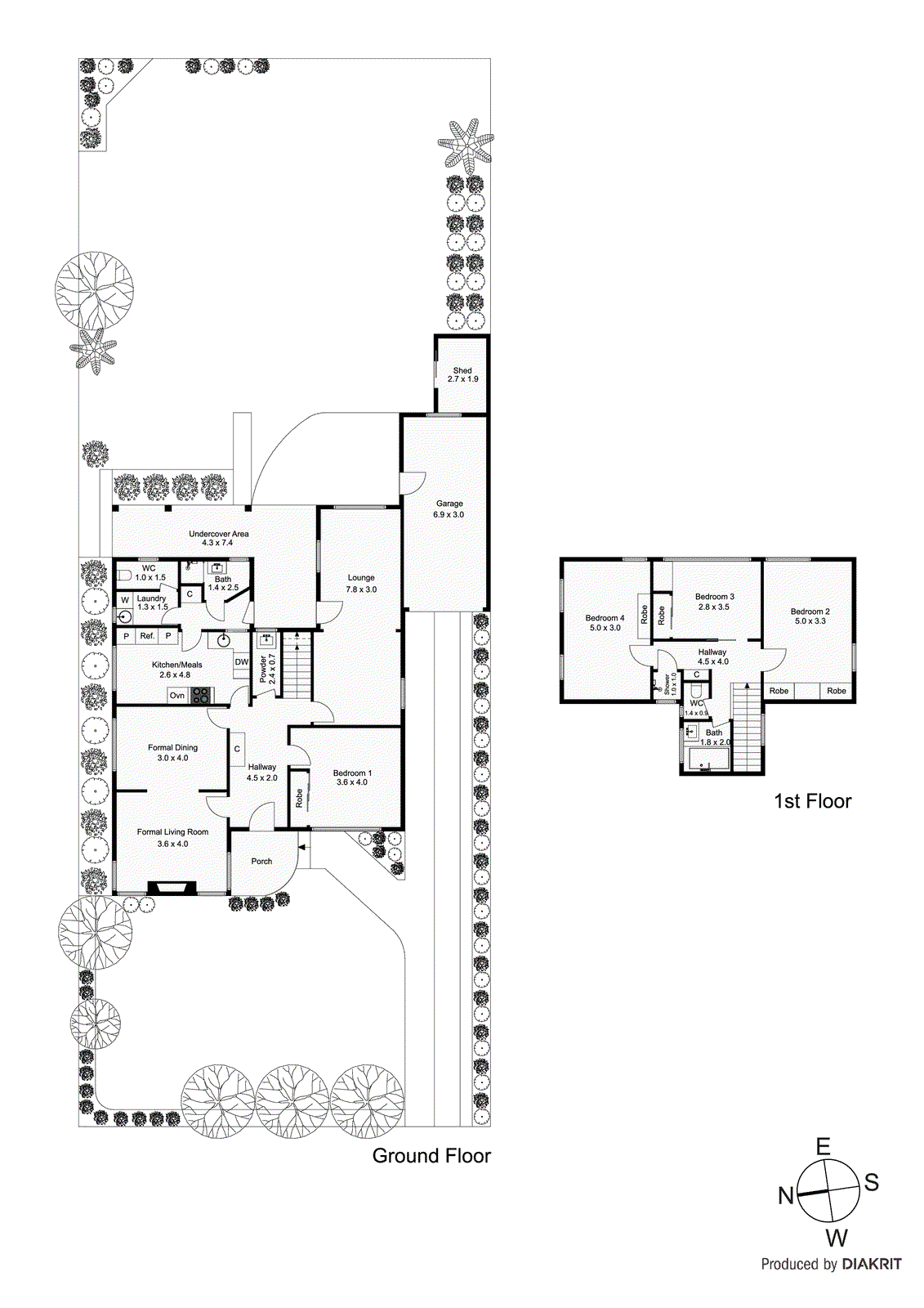 16 Wales Street, Hampton VIC 3188 - Floorplan