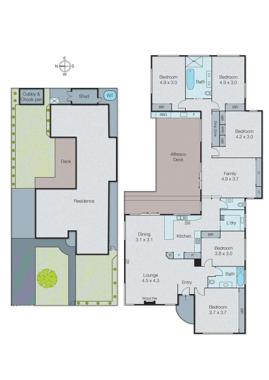 16 Walker Grove, Cheltenham VIC 3192 - Floorplan