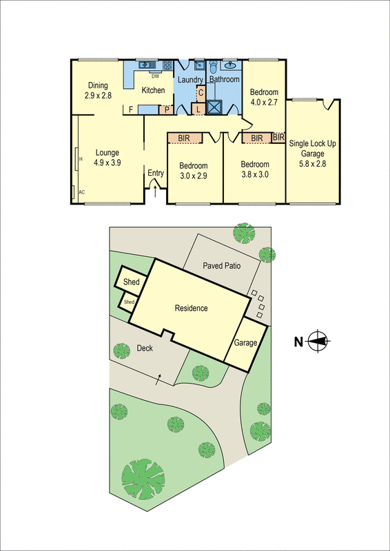 16 Waratah Avenue, Mordialloc VIC 3195 - Floorplan