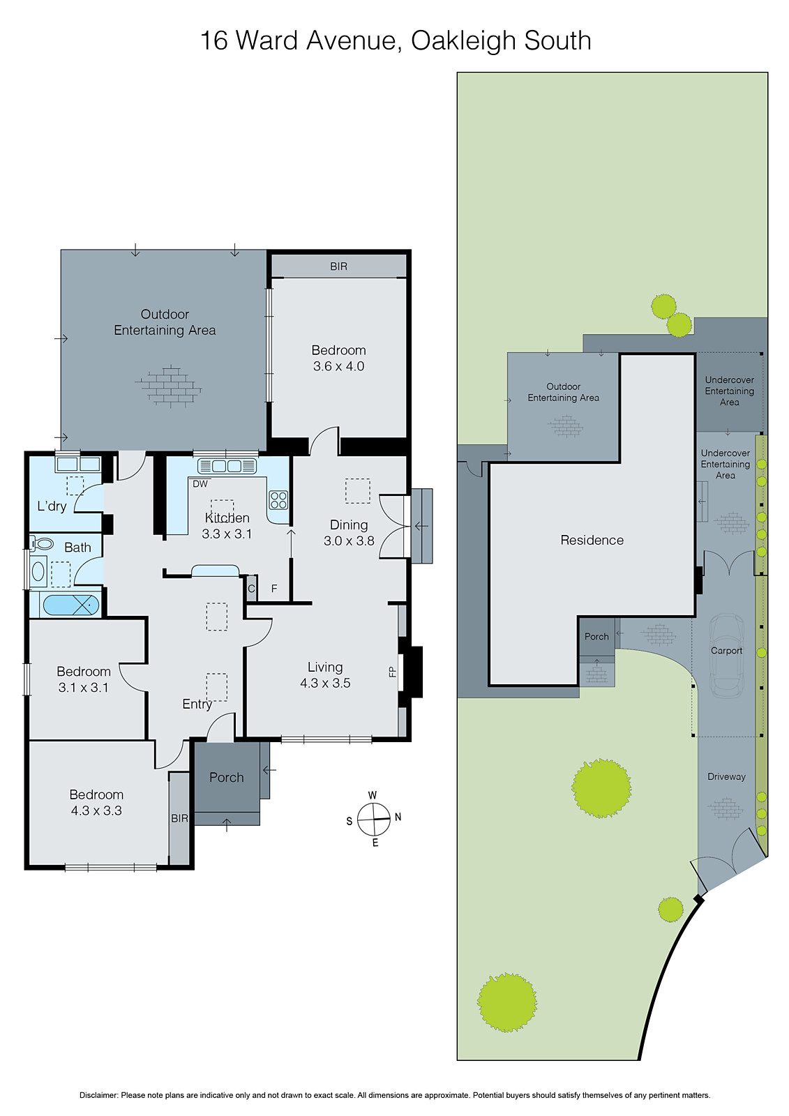 16 Ward Avenue, Oakleigh South VIC 3167 - Floorplan