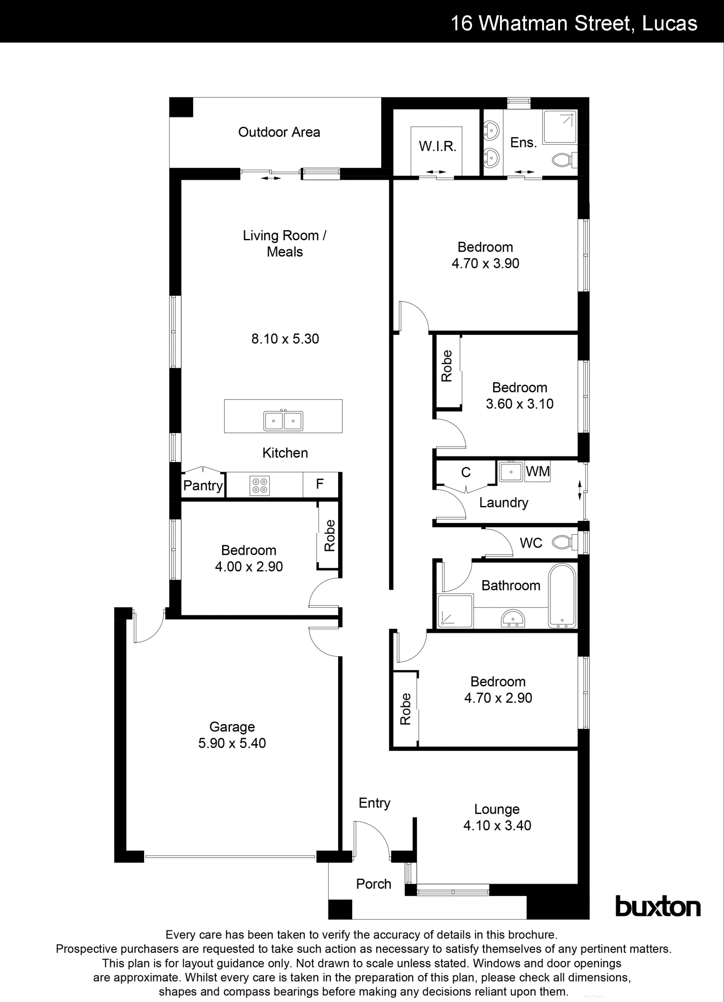 16 Whatman Street, Lucas VIC 3350 - Floorplan