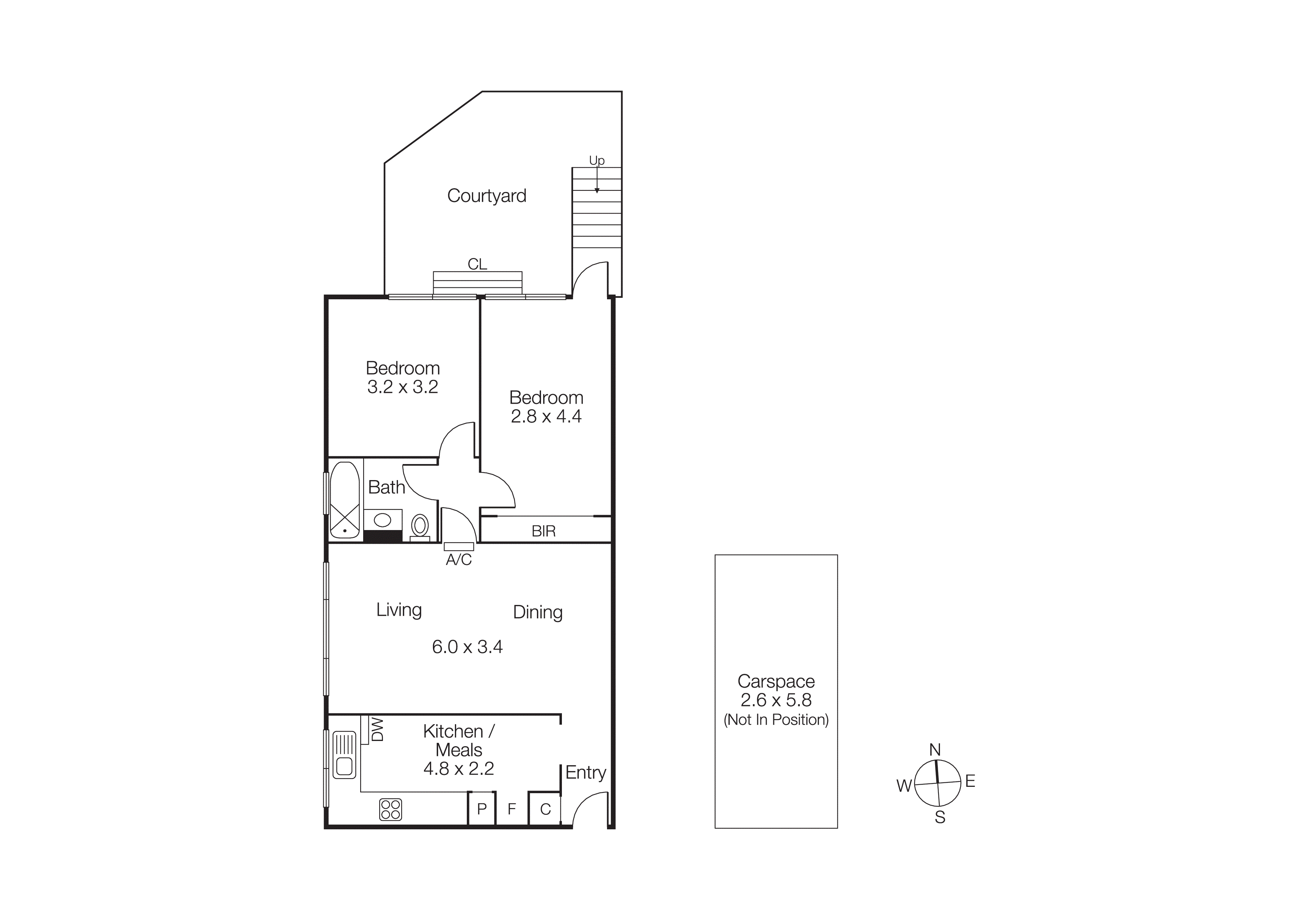1/6 Williams Road, Prahran VIC 3181 - Floorplan