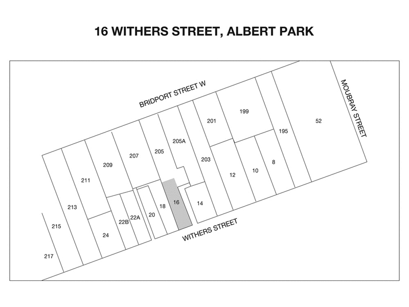 16 Withers Street, ALBERT PARK VIC 3206 - Floorplan