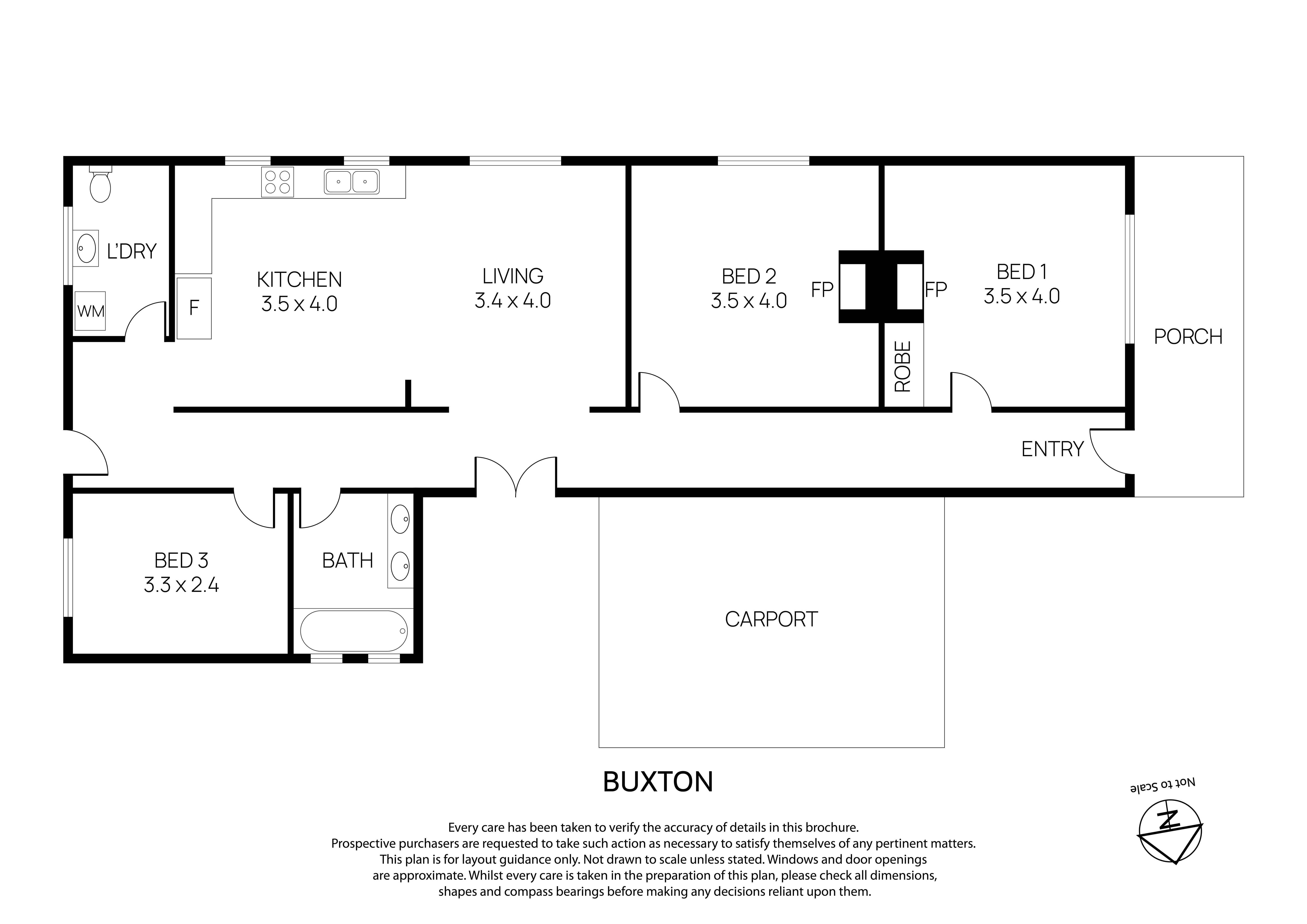 1/6 Wood Street, Soldiers Hill VIC 3350 - Floorplan