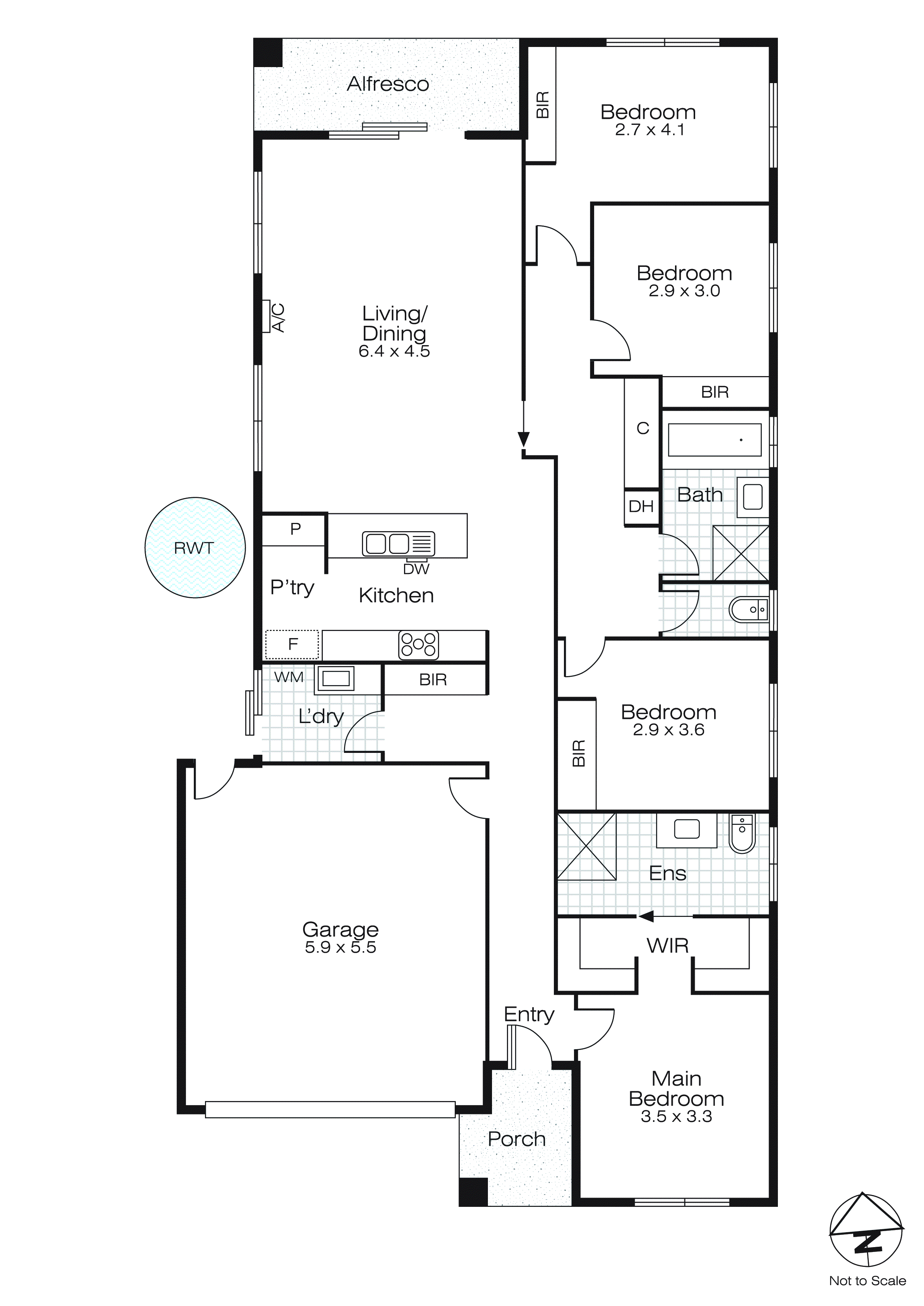 16 Yolanda Street, Bonshaw VIC 3352 - Floorplan