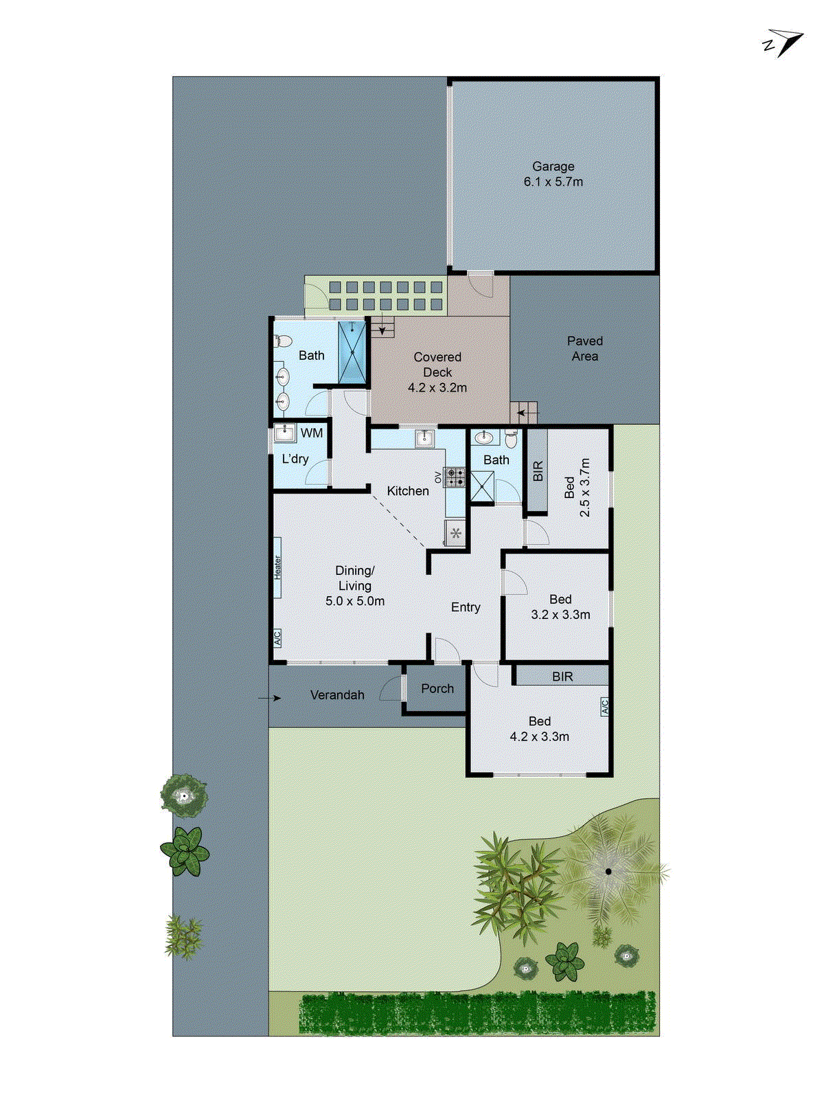 1/60 View Street, Clayton VIC 3168 - Floorplan