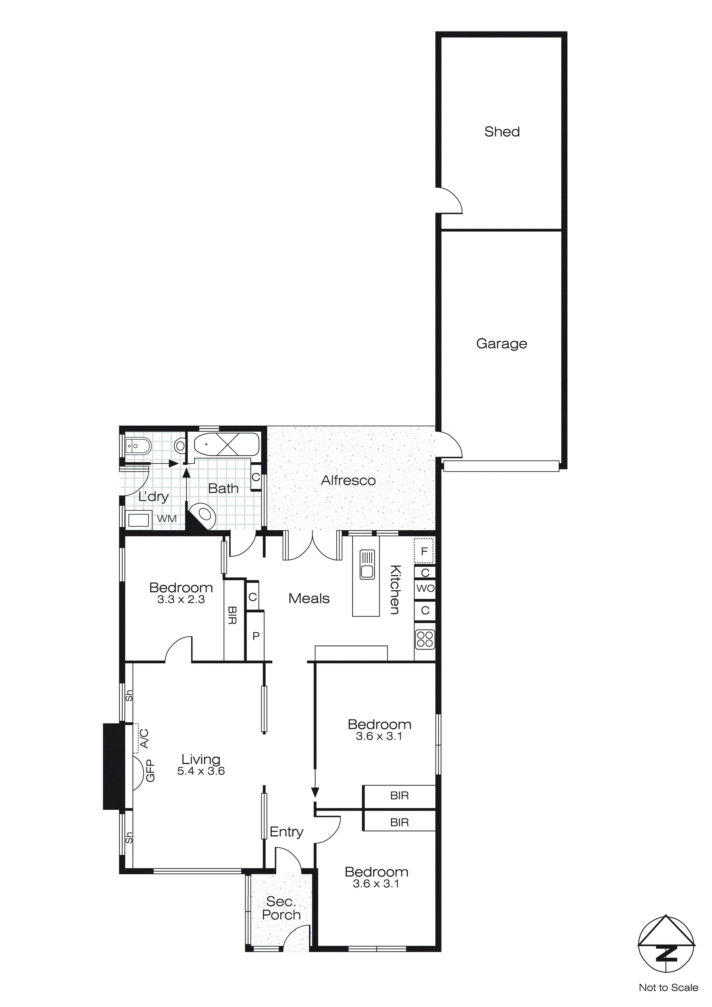 160 Walker Street, Sebastopol VIC 3356 - Floorplan