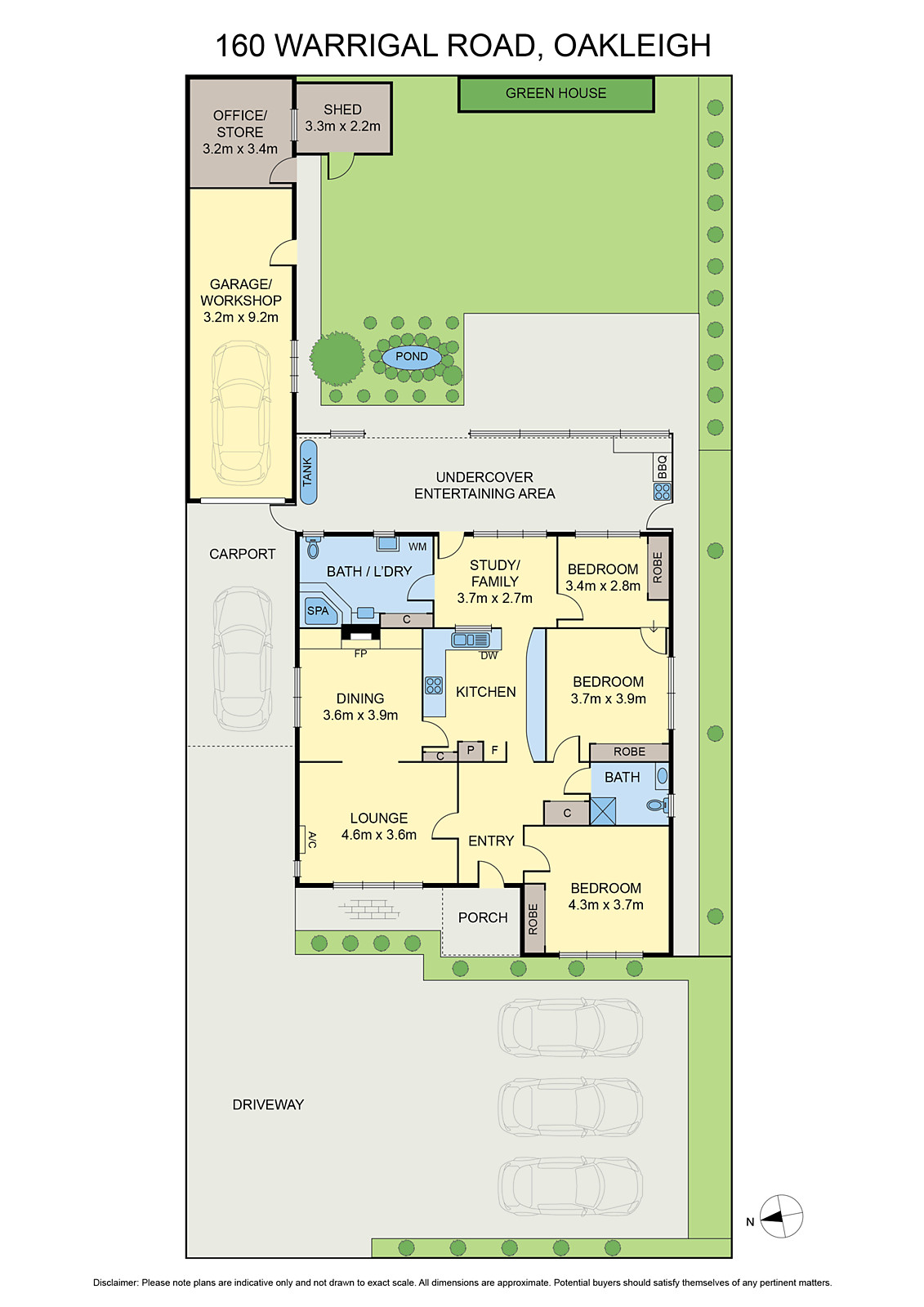 160 Warrigal Road, Oakleigh VIC 3166 - Floorplan