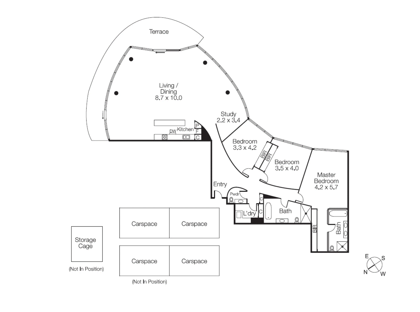 1601/576 St Kilda Road, Melbourne VIC 3004 - Floorplan
