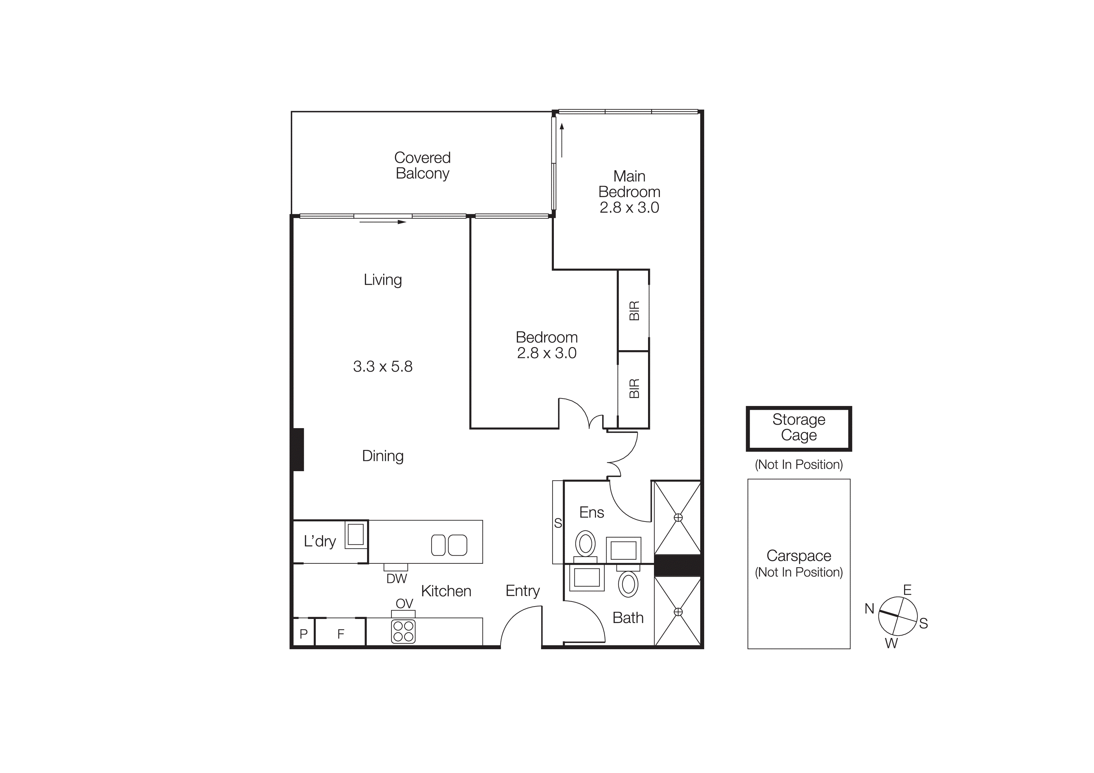 1603/478A St Kilda Road, Melbourne VIC 3004 - Floorplan