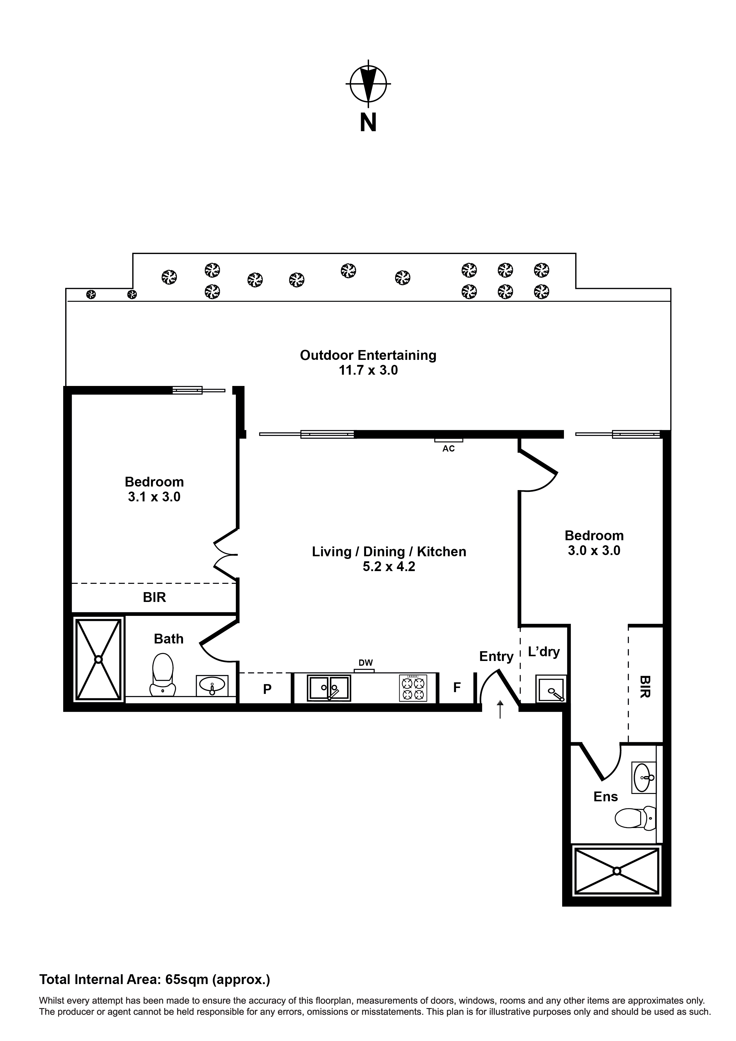 1603D/4 Tannery Walk, FOOTSCRAY VIC 3011 - Floorplan