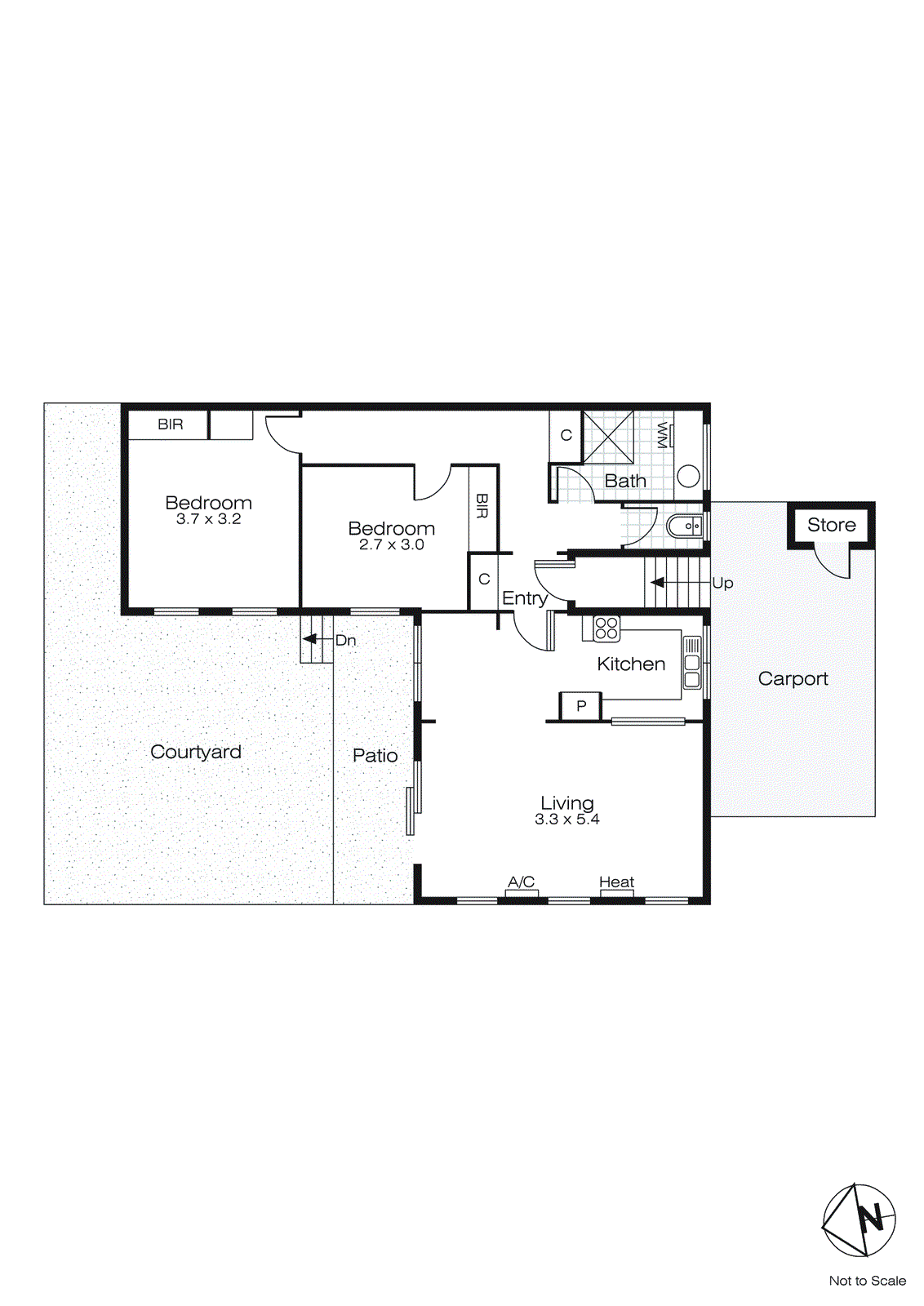 1/606 Lydiard Street, Soldiers Hill VIC 3350 - Floorplan