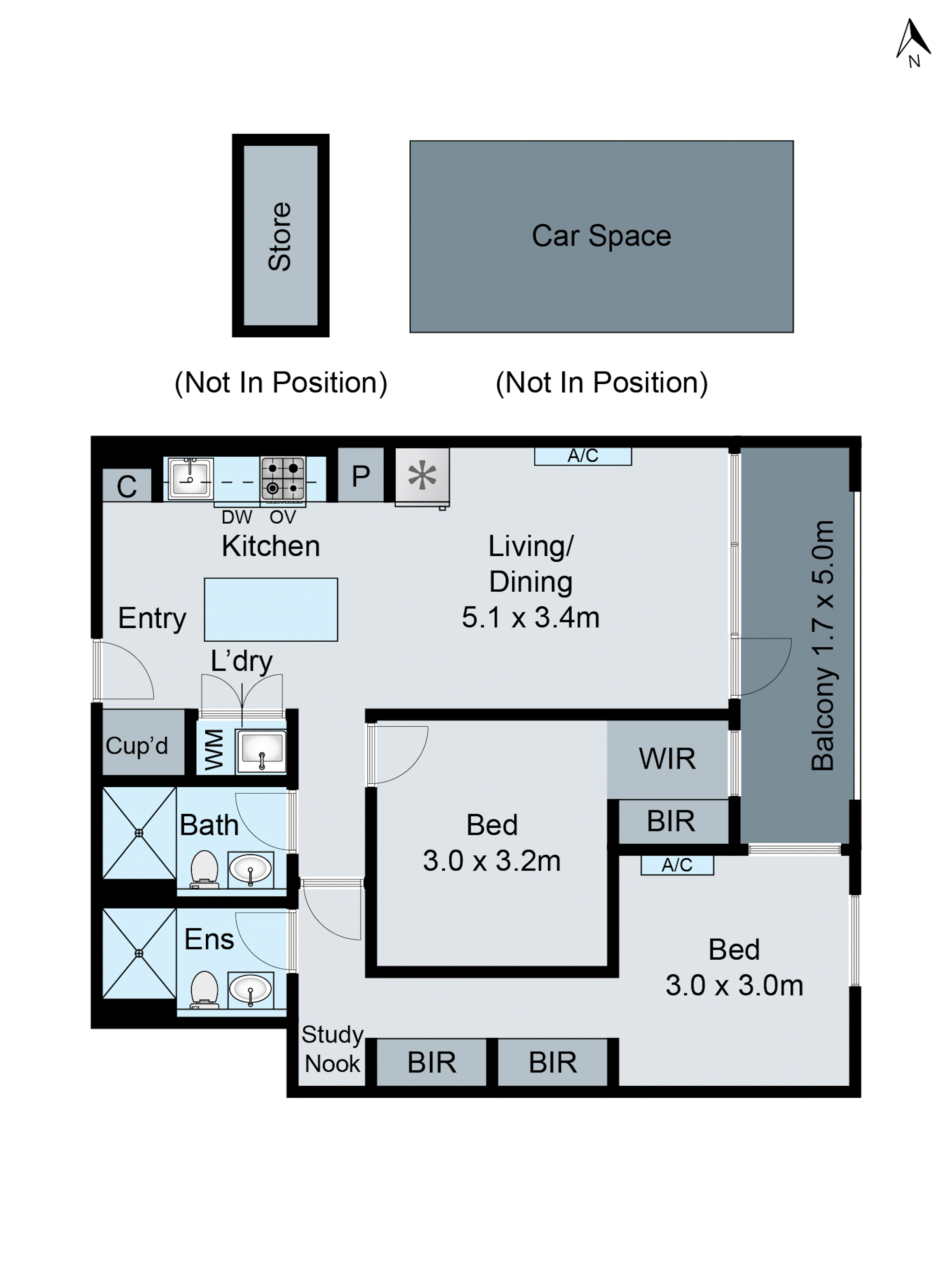 1609/545 Station Street, Box Hill VIC 3128 - Floorplan