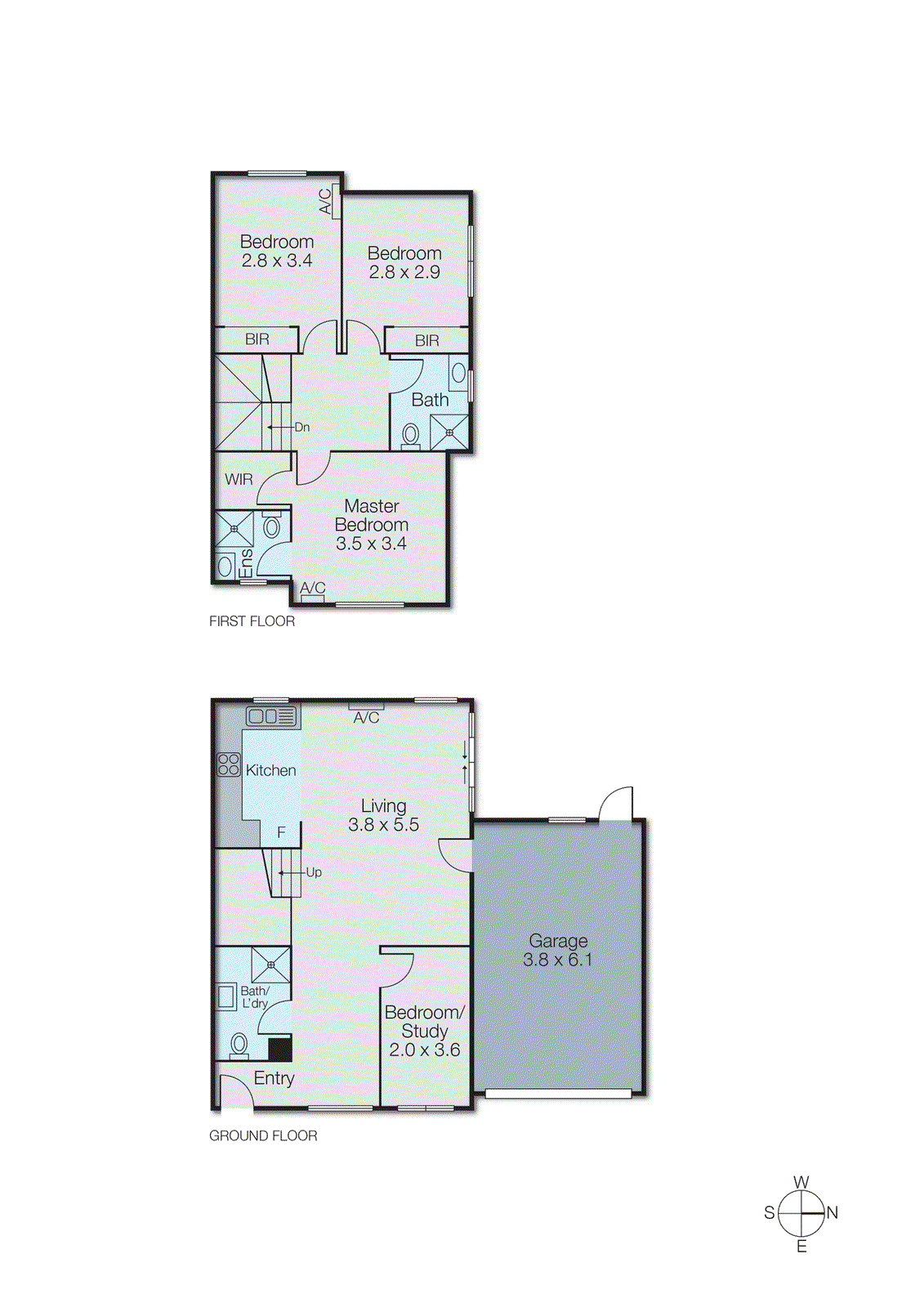 1/61 Bevan Avenue, Clayton South VIC 3169 - Floorplan