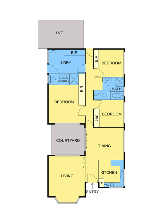 1/61 Como Parade East, Mentone VIC 3194 - Floorplan