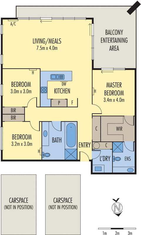 16/1 Conservatory Drive, Burwood VIC 3125 - Floorplan
