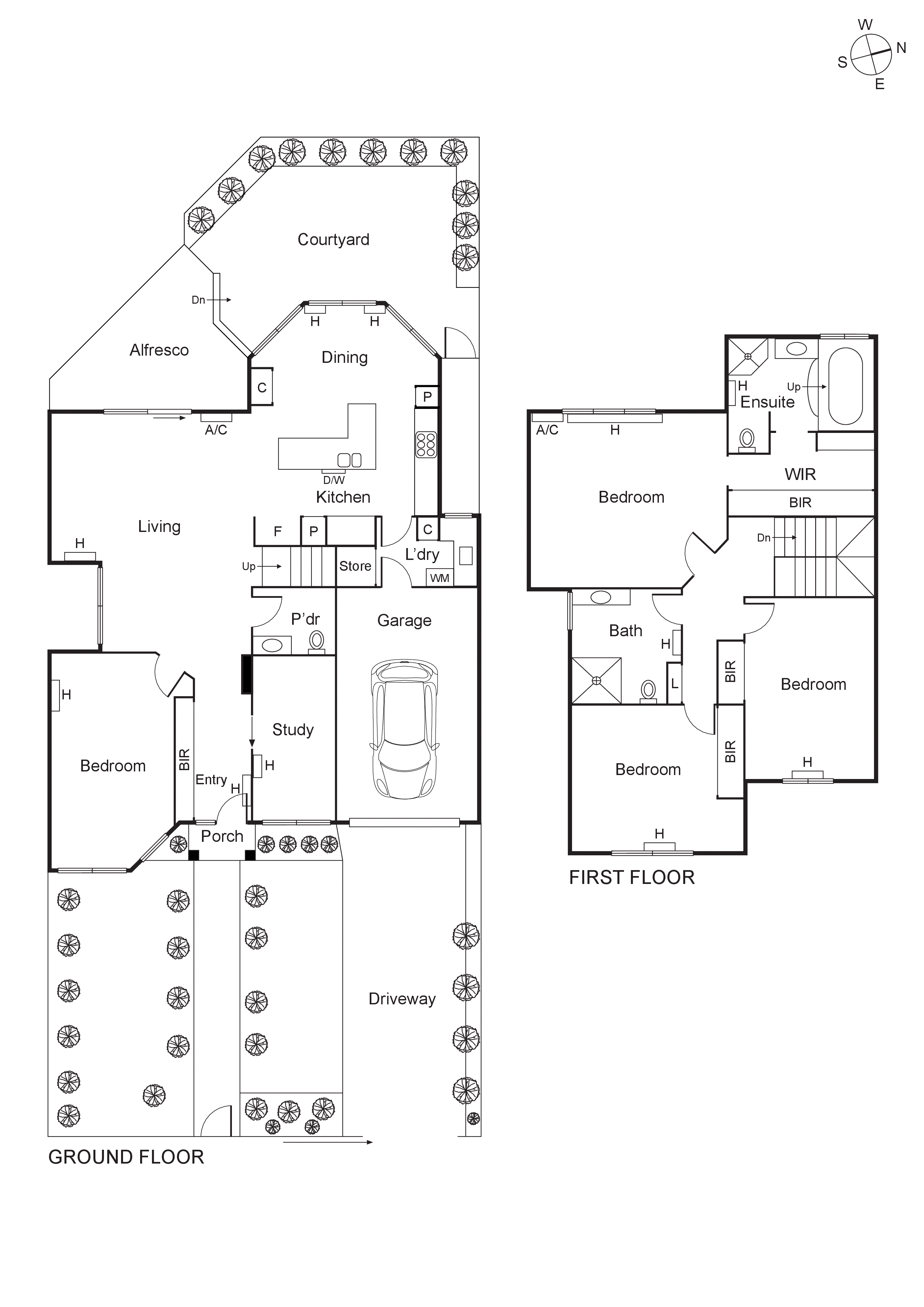 1/61 Lancaster Street, Bentleigh East VIC 3165 - Floorplan