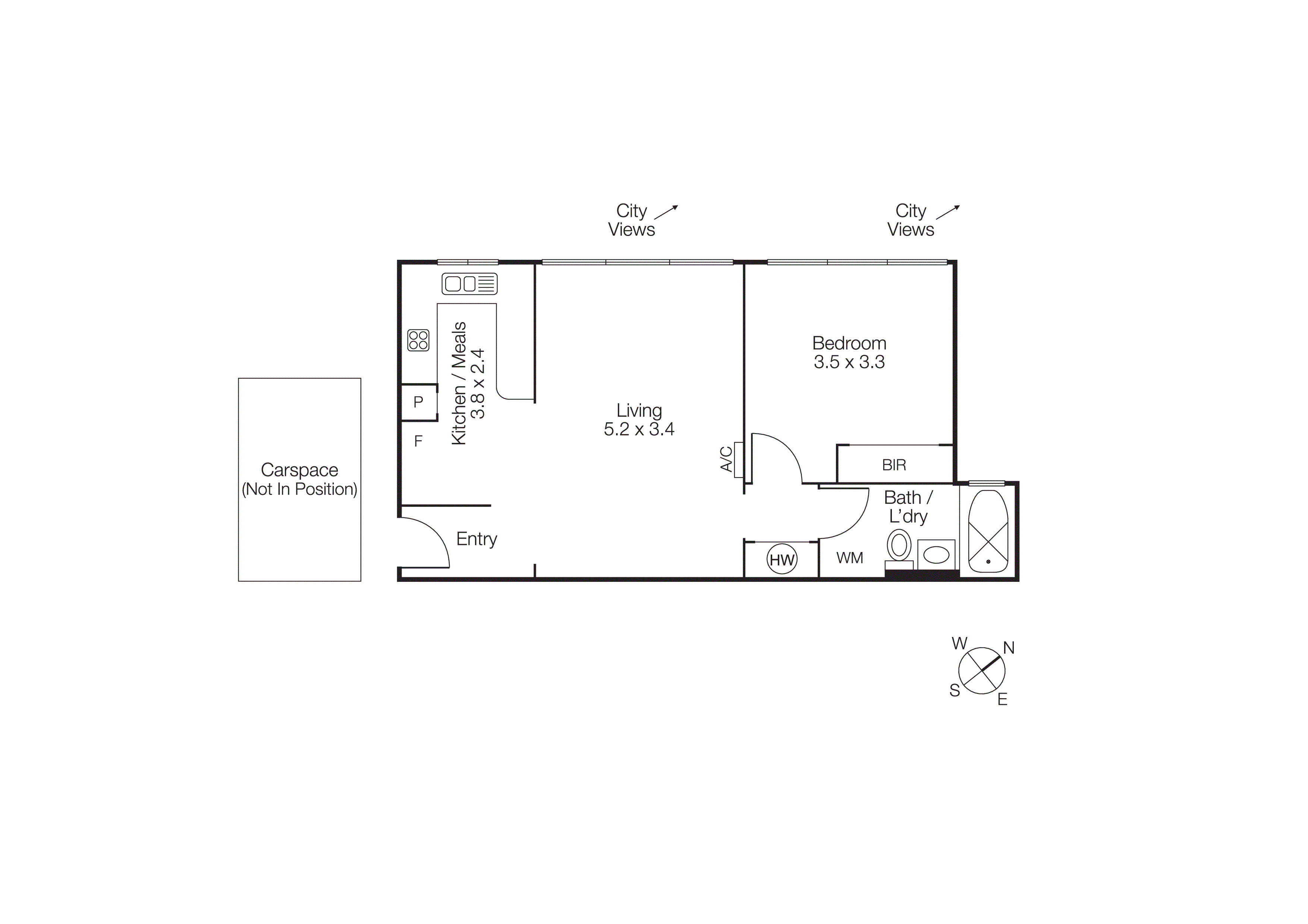 16/102 Park Street, St Kilda West VIC 3182 - Floorplan
