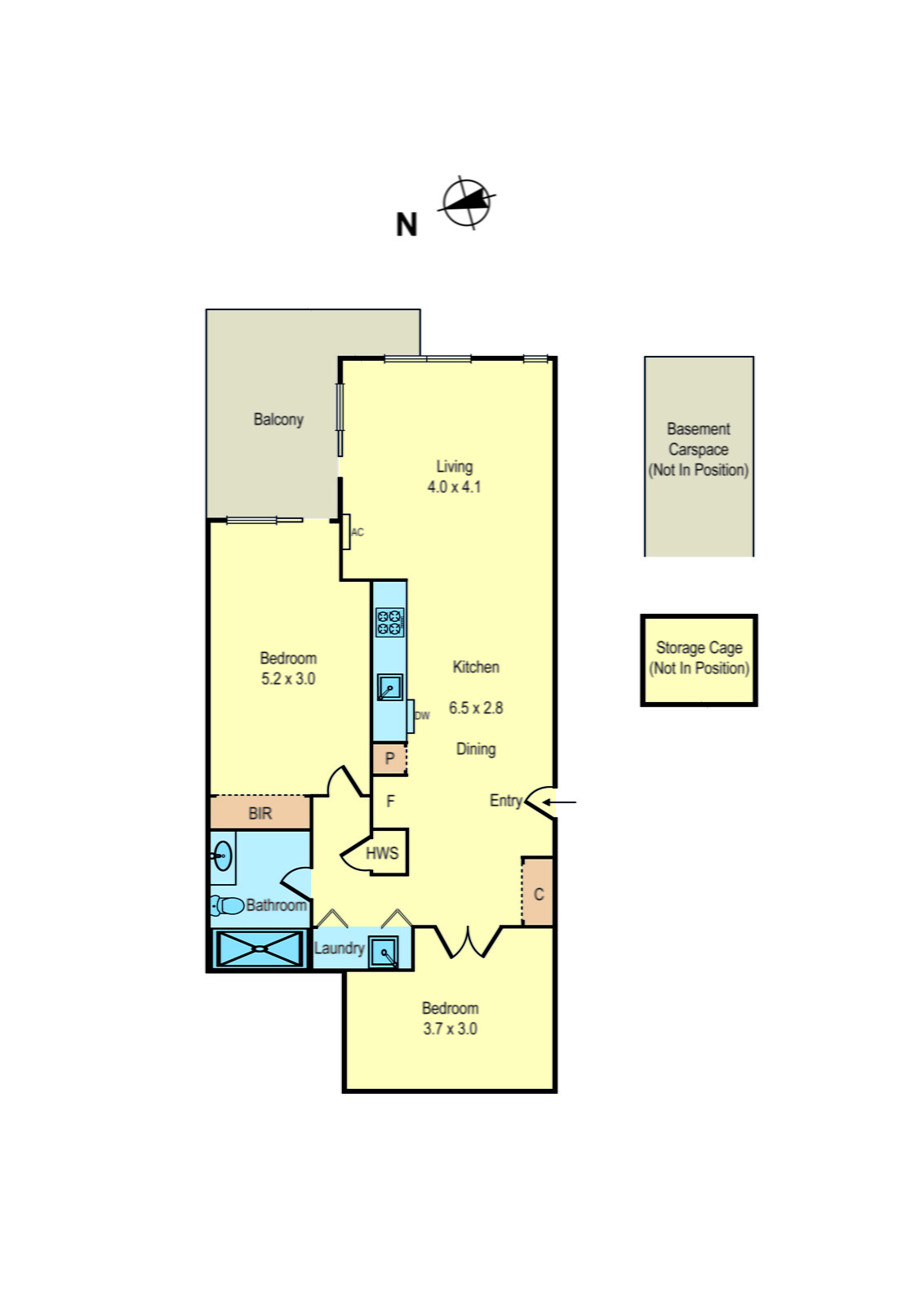 16/129 Ormond Esplanade, Elwood VIC 3184 - Floorplan