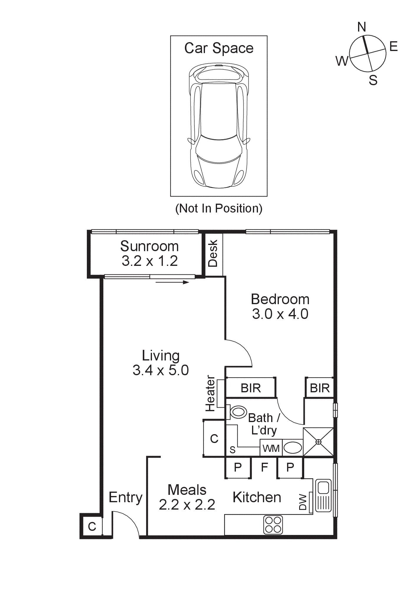 16/166w Toorak Road West, South Yarra VIC 3141 - Floorplan