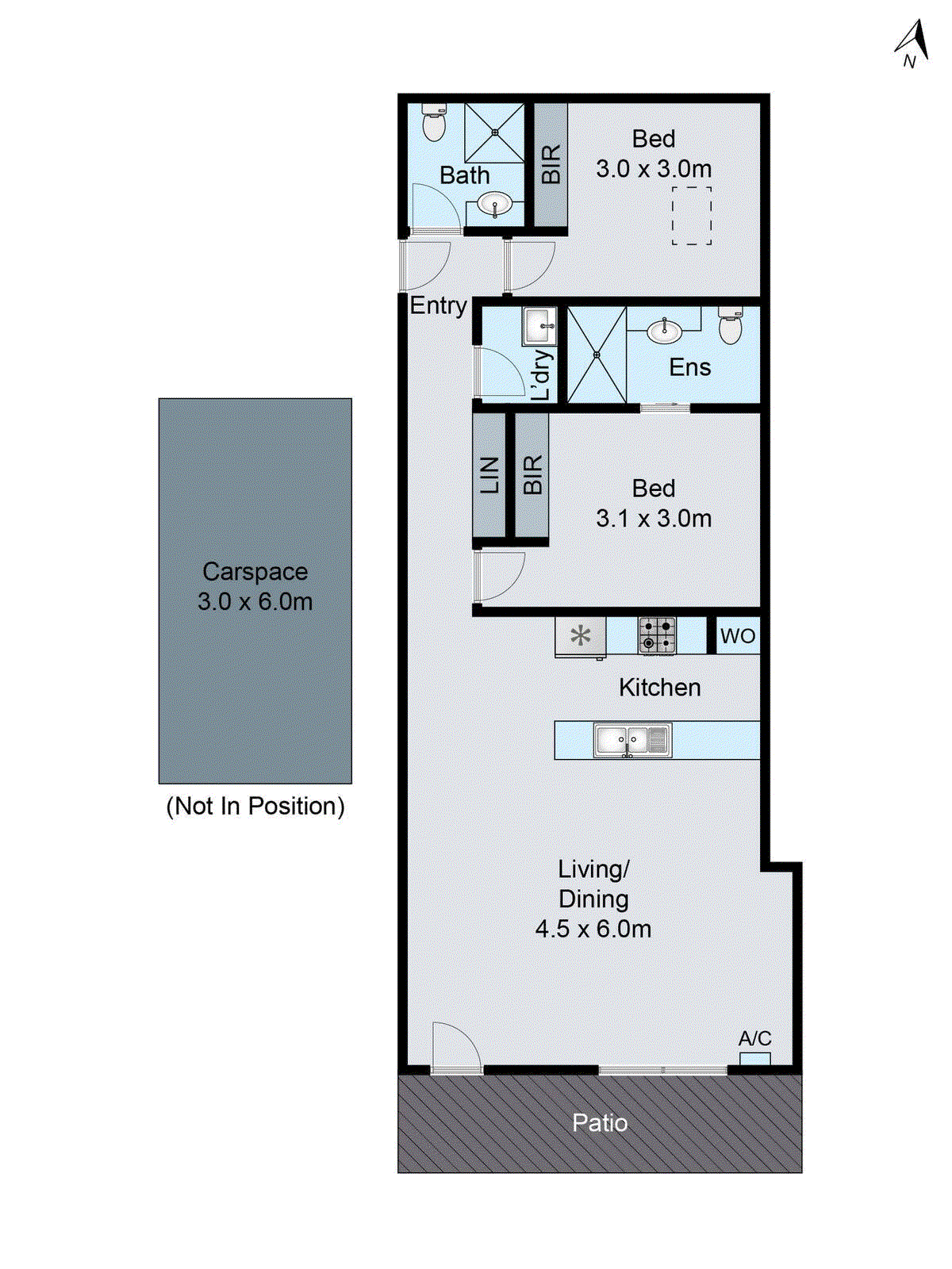 16/17 Colac Grove, Belmont VIC 3216 - Floorplan