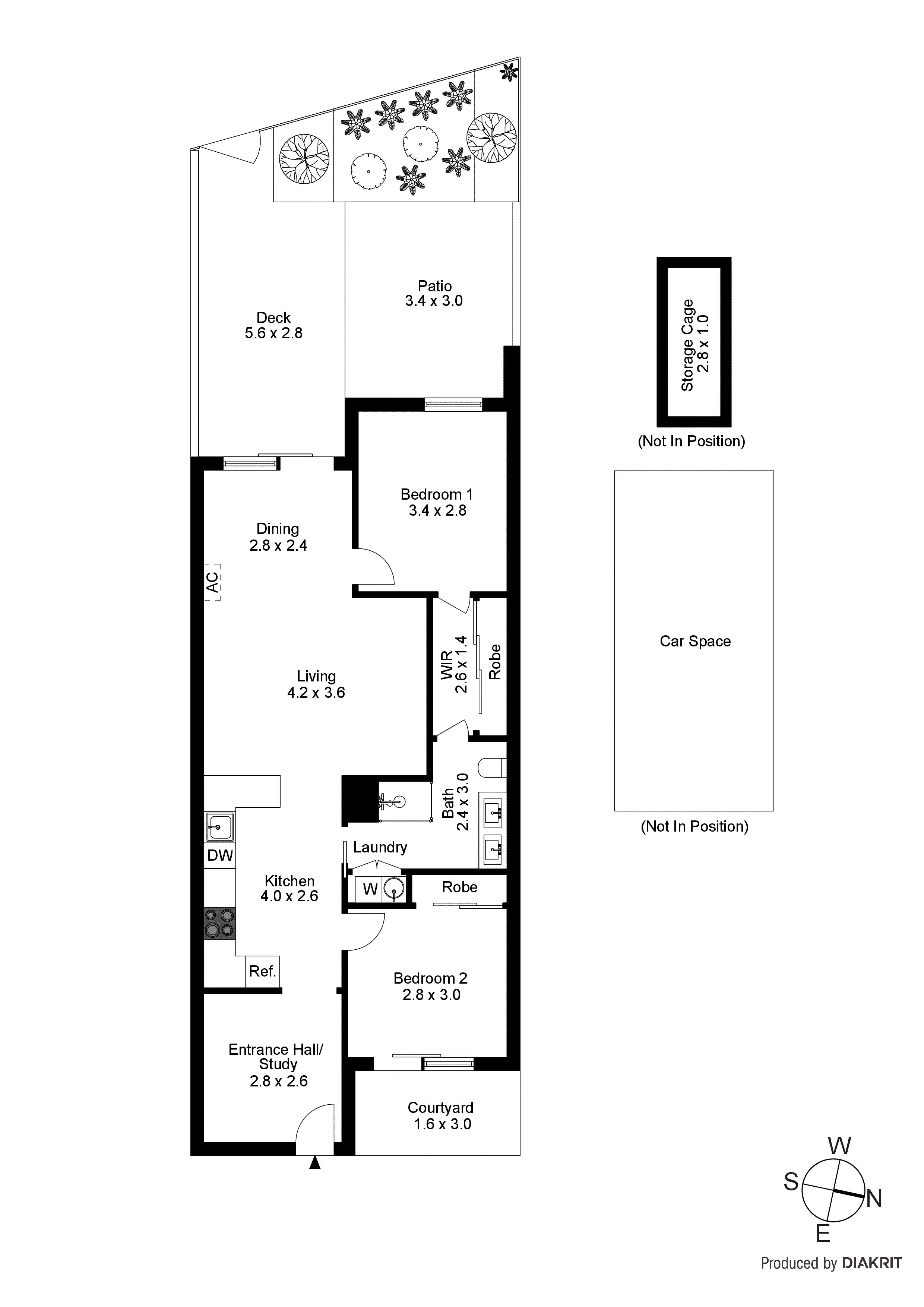 16/195 Station Street, Edithvale VIC 3196 - Floorplan