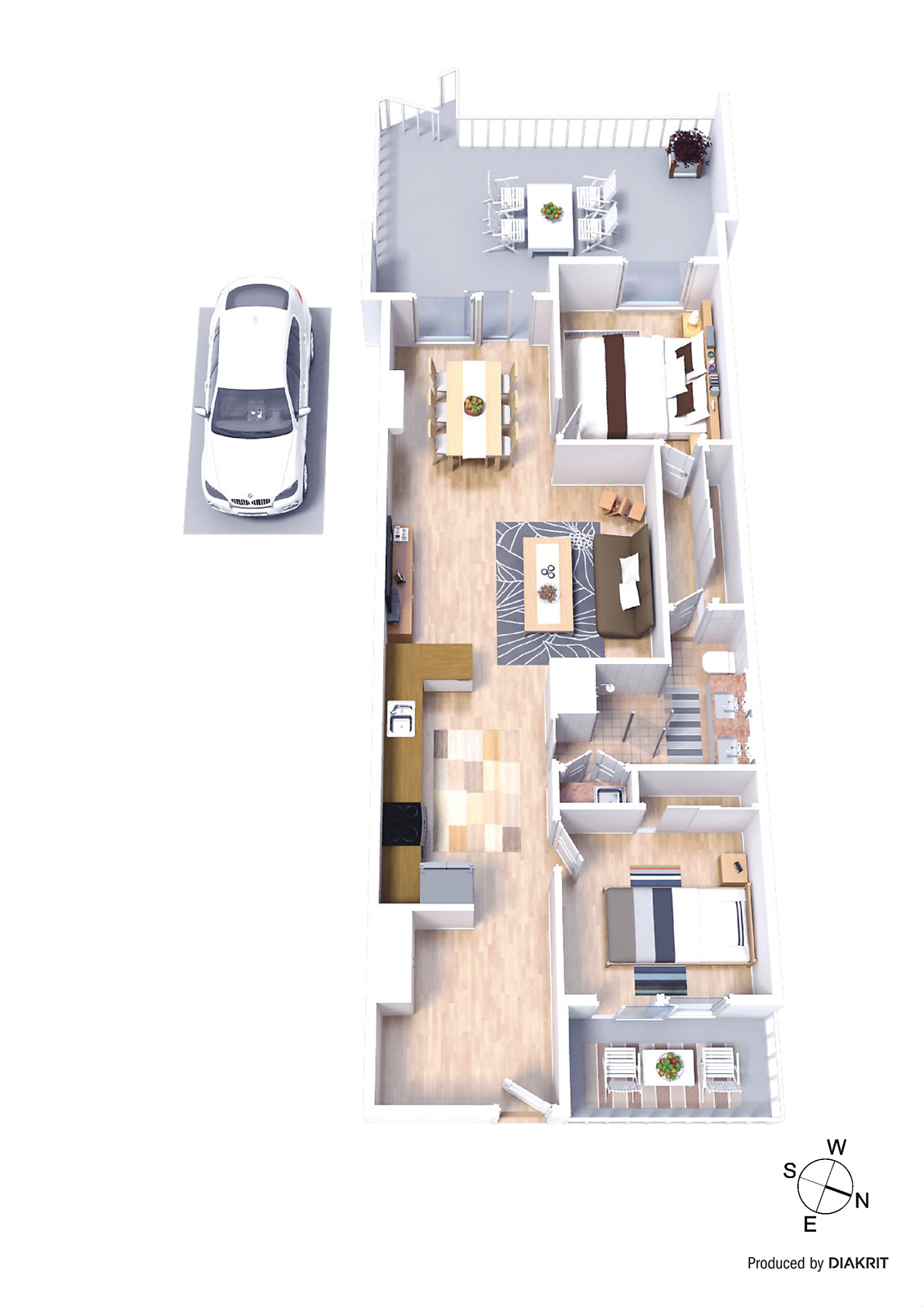 16/195 Station Street, Edithvale VIC 3196 - Floorplan