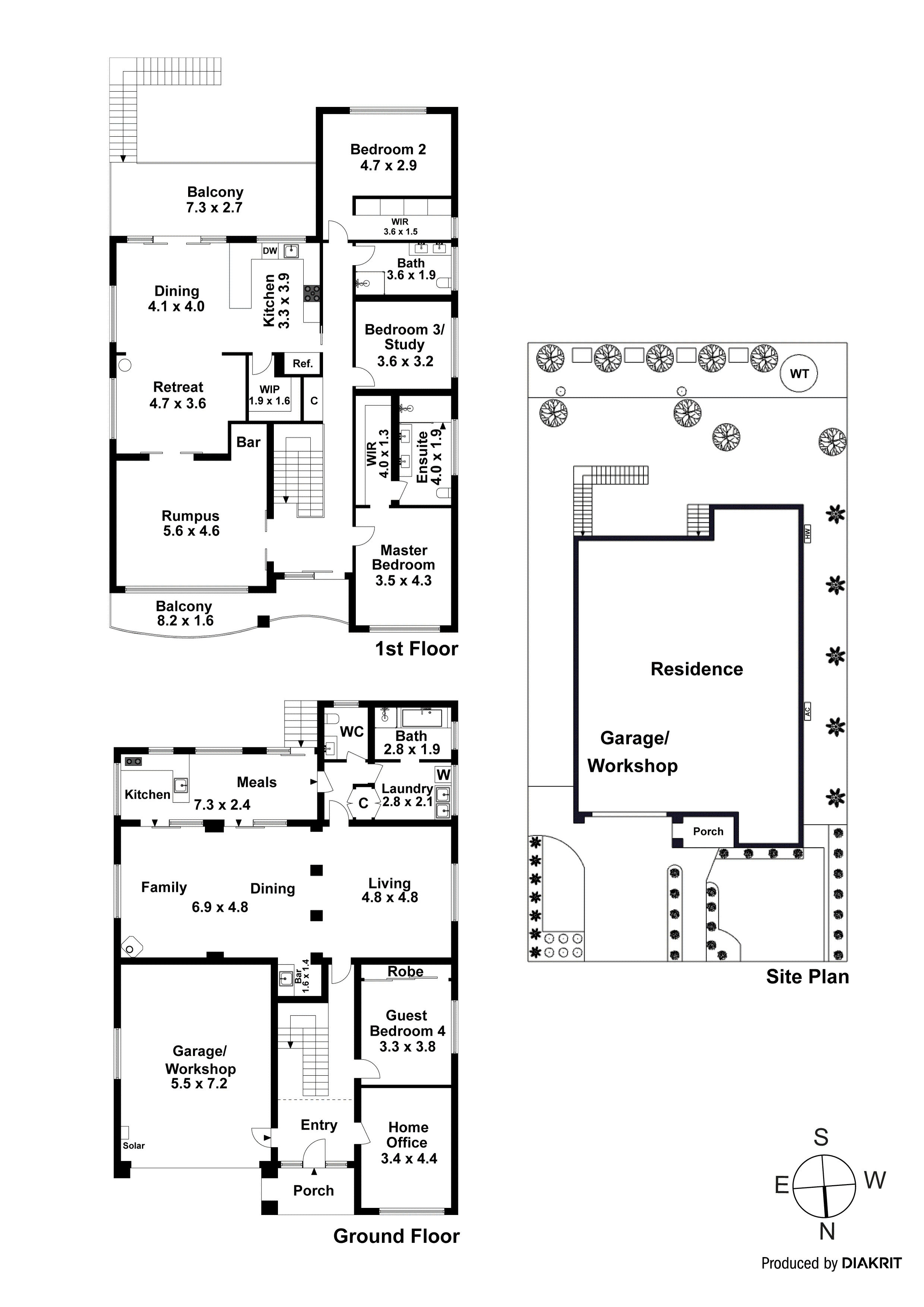 162 Whites Lane, Wheelers Hill VIC 3150 - Floorplan