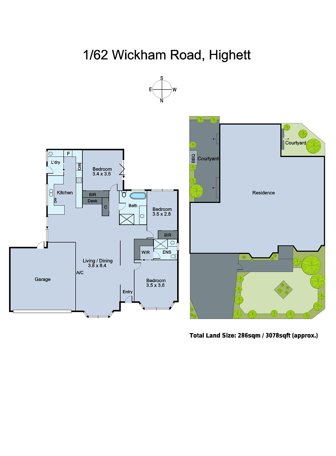 1/62 Wickham Road, Hampton East VIC 3188 - Floorplan