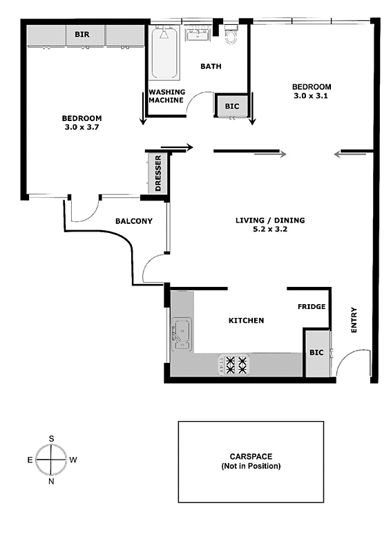 16/28 Fulton Street, St Kilda East VIC 3183 - Floorplan