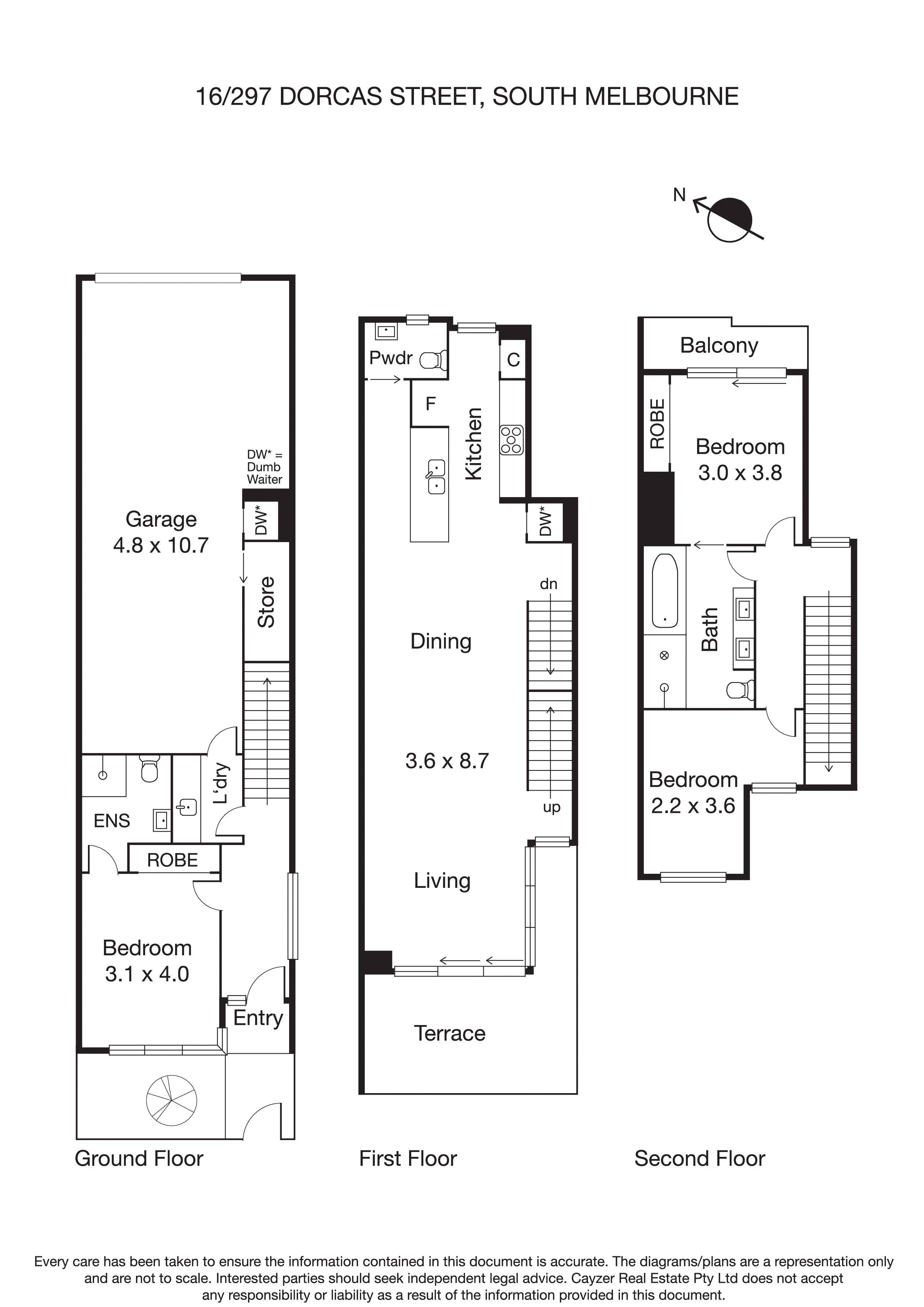 16/297 Dorcas Street, SOUTH MELBOURNE VIC 3205 - Floorplan