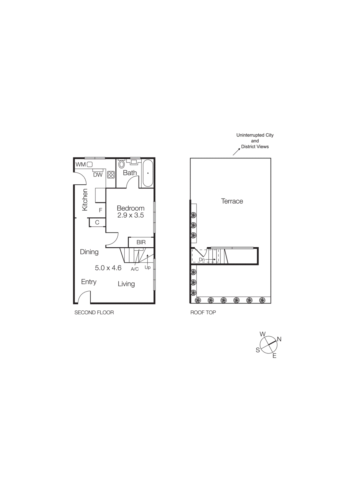 16/3 Cowderoy Street, St Kilda West VIC 3182 - Floorplan
