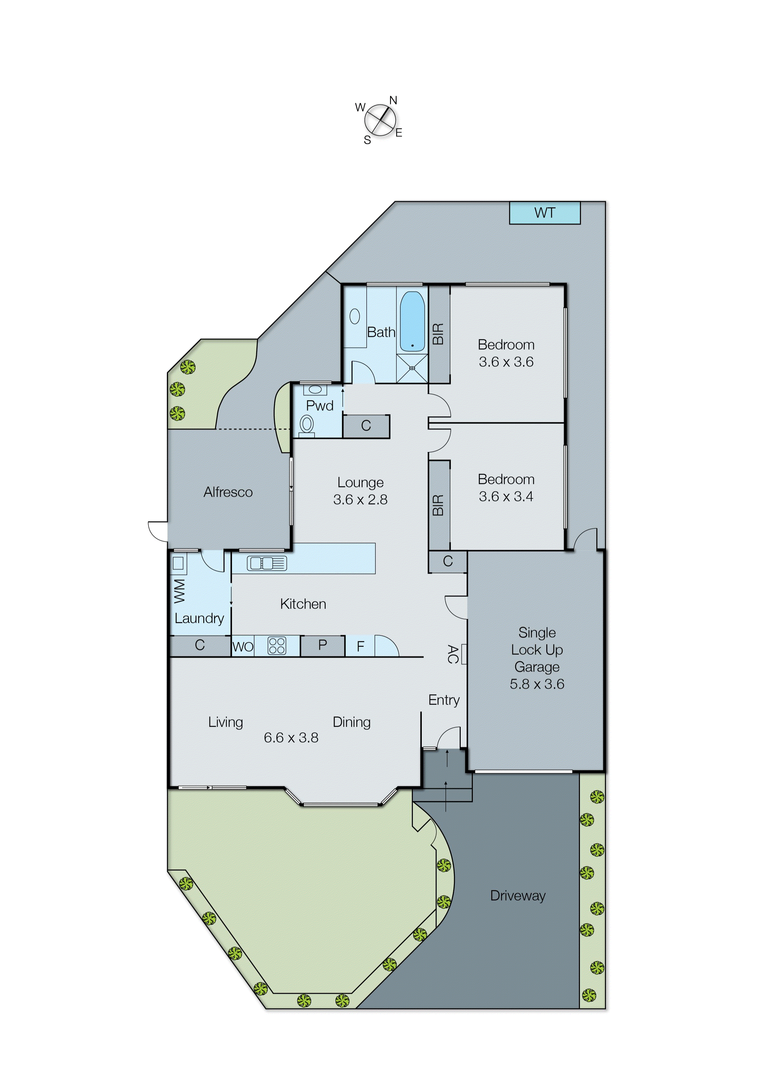 1/63 Mcdonald Street, Mordialloc VIC 3195 - Floorplan