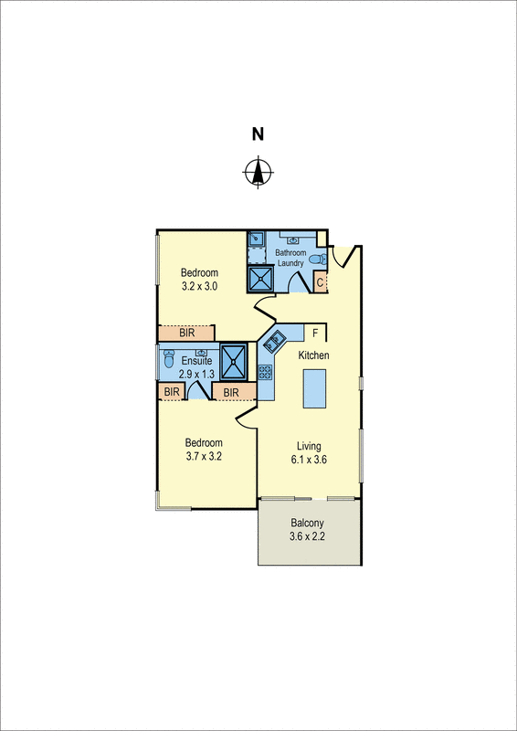 16/31-35 Como Parade East, Mentone VIC 3194 - Floorplan