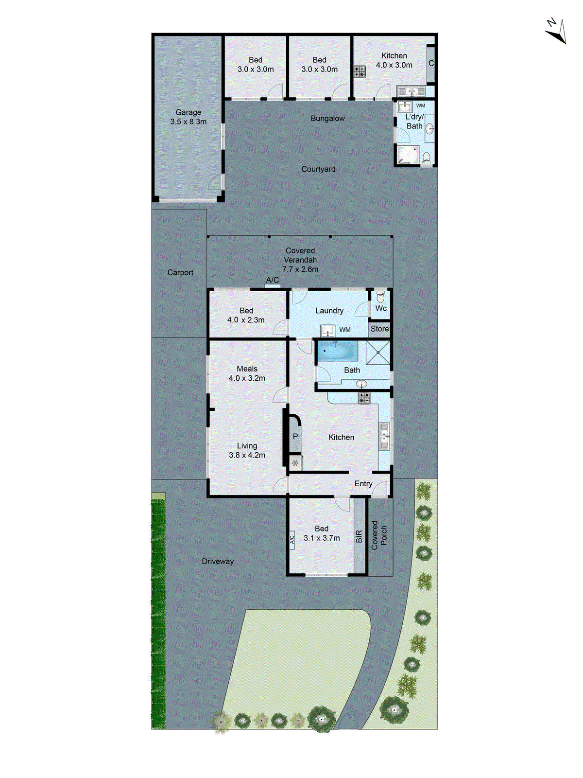 1632 Dandenong Road, Huntingdale VIC 3166 - Floorplan
