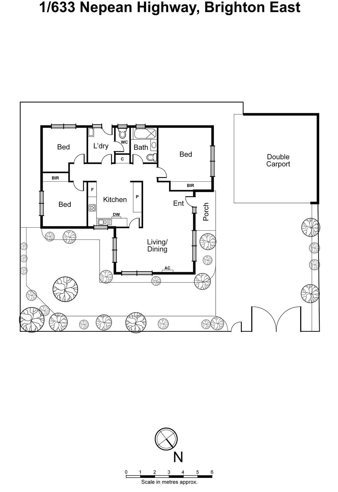 1/633 Nepean Highway, Brighton East VIC 3187 - Floorplan