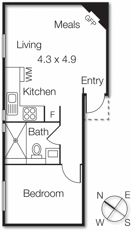 16/355 Beaconsfield Parade, St Kilda West VIC 3182 - Floorplan