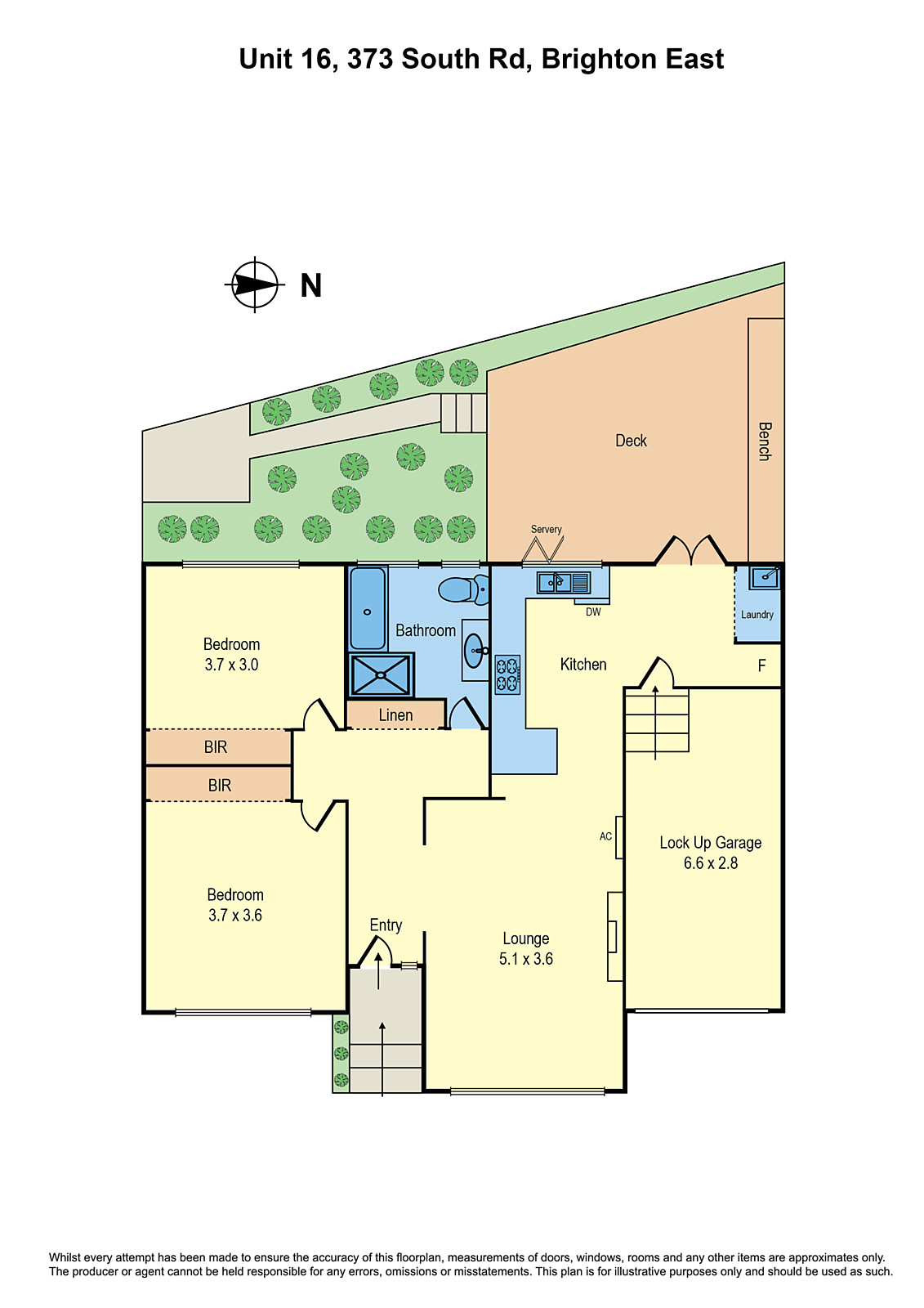 16/373 South Road, Brighton East VIC 3187 - Floorplan