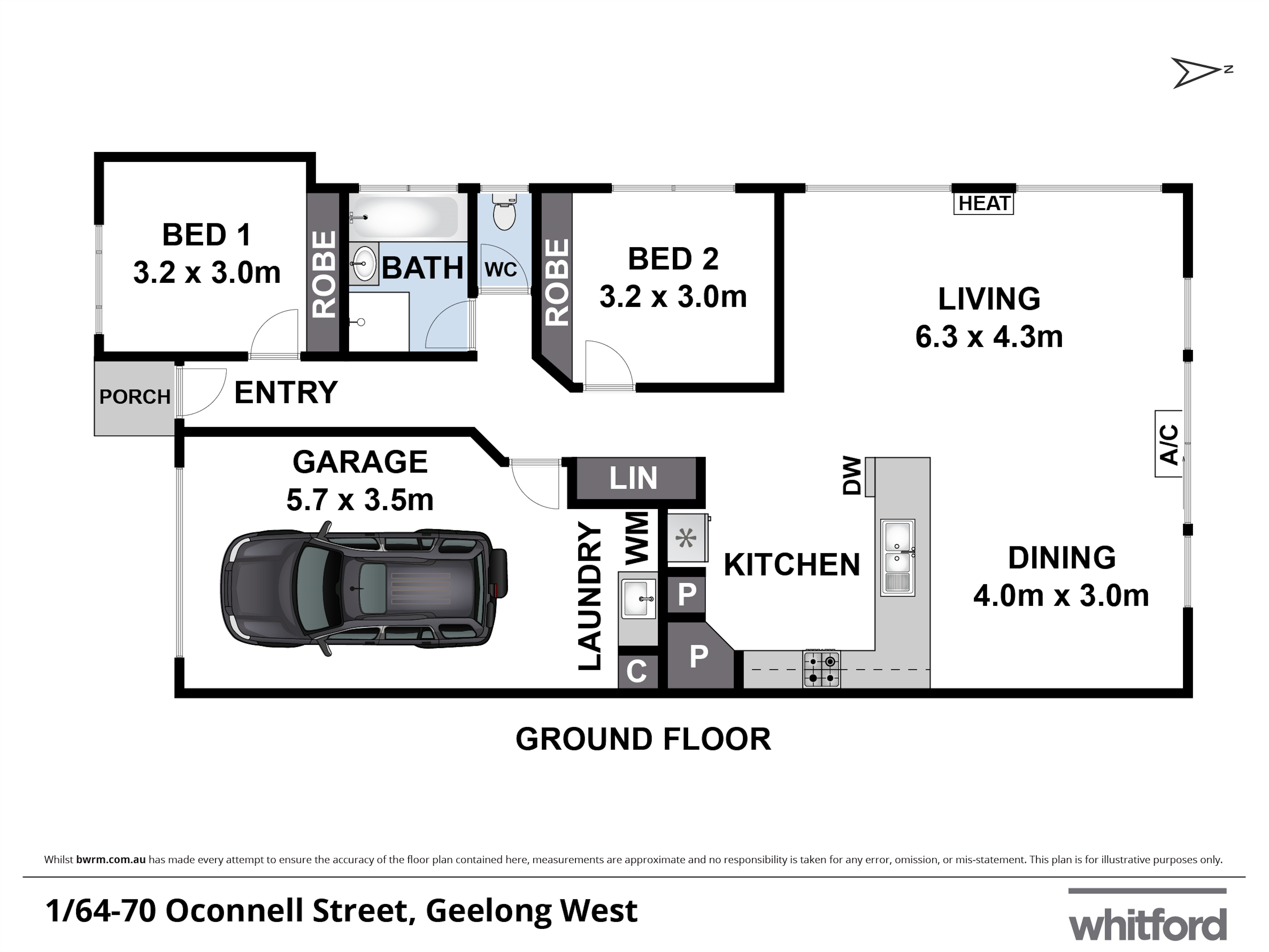 1/64-70 O'Connell Street, Geelong West