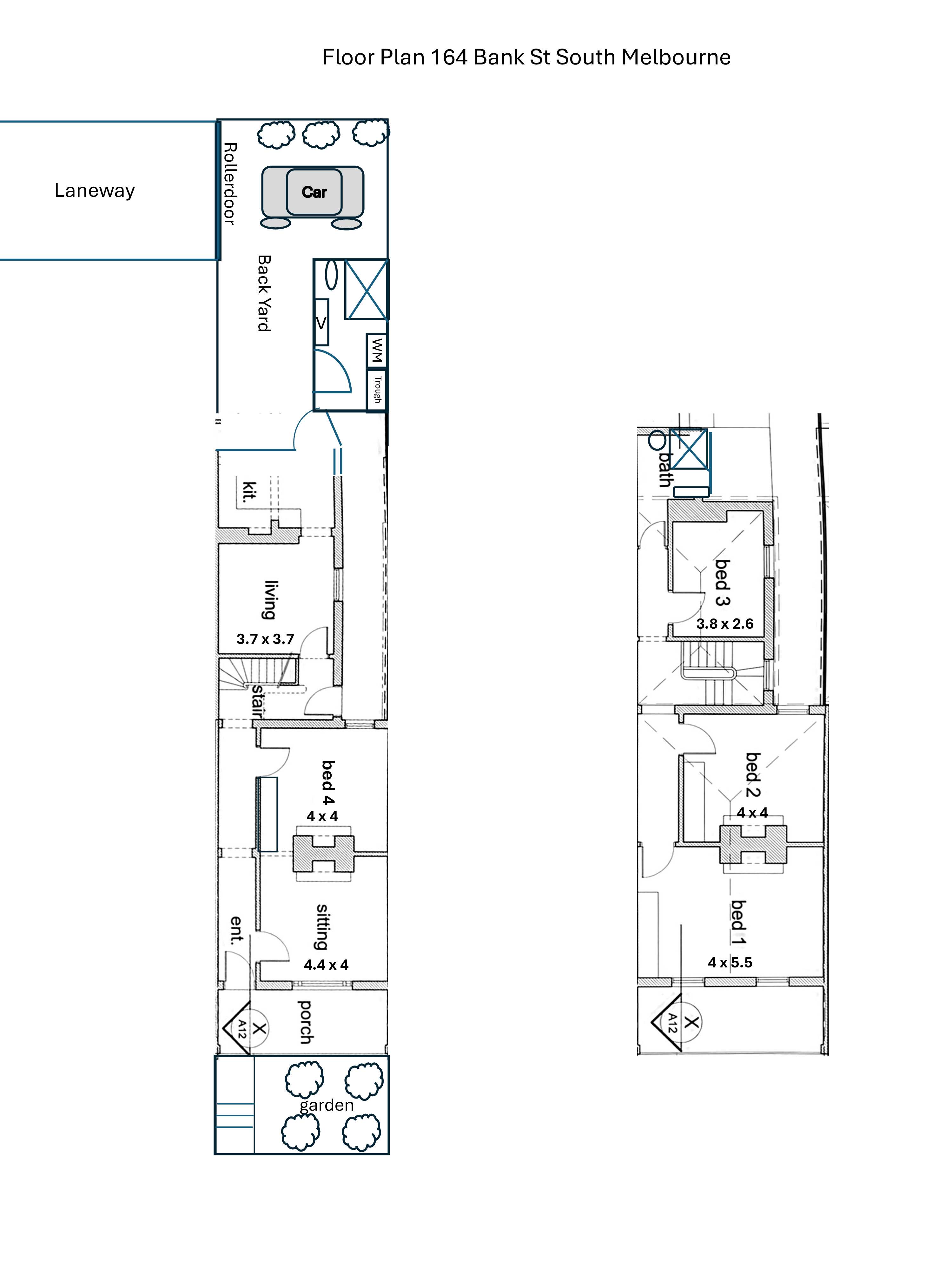 164 Bank Street, South Melbourne VIC 3205 - Floorplan